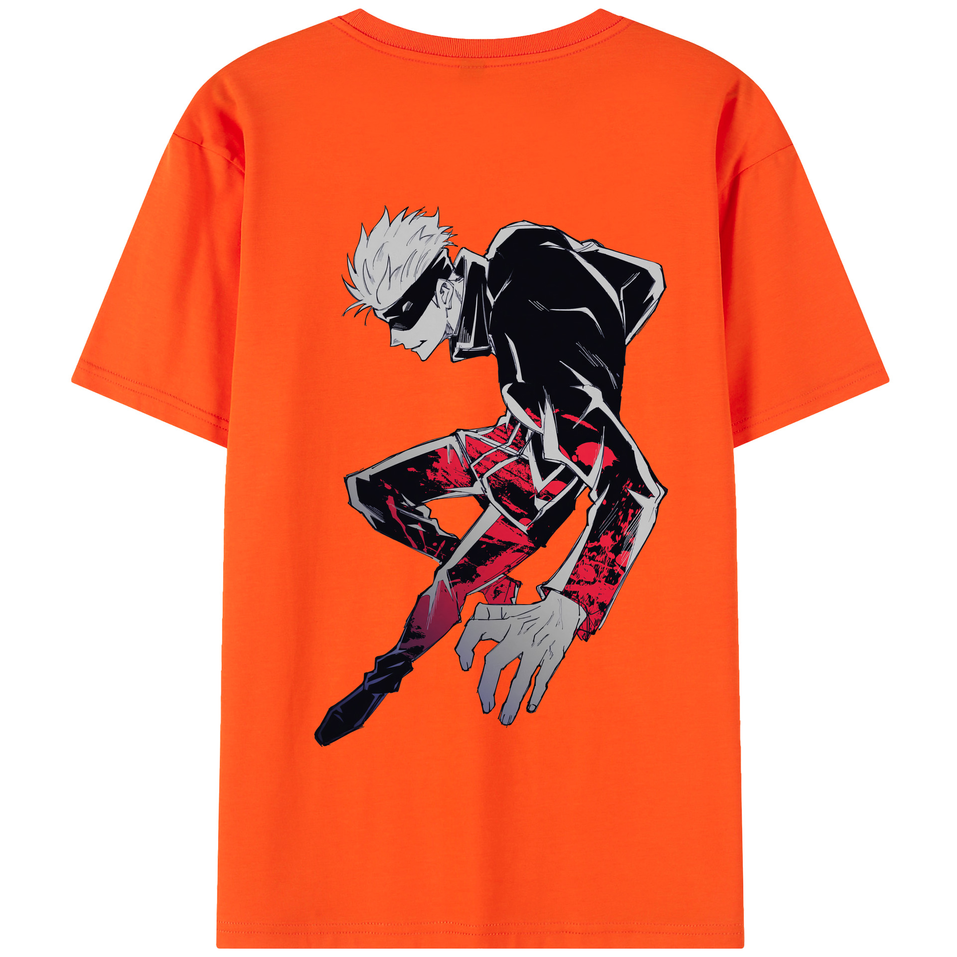 （画像用） 呪術廻戦 Jujutsu Kaisen 綿100％半袖Tシャツ（背面プリント）