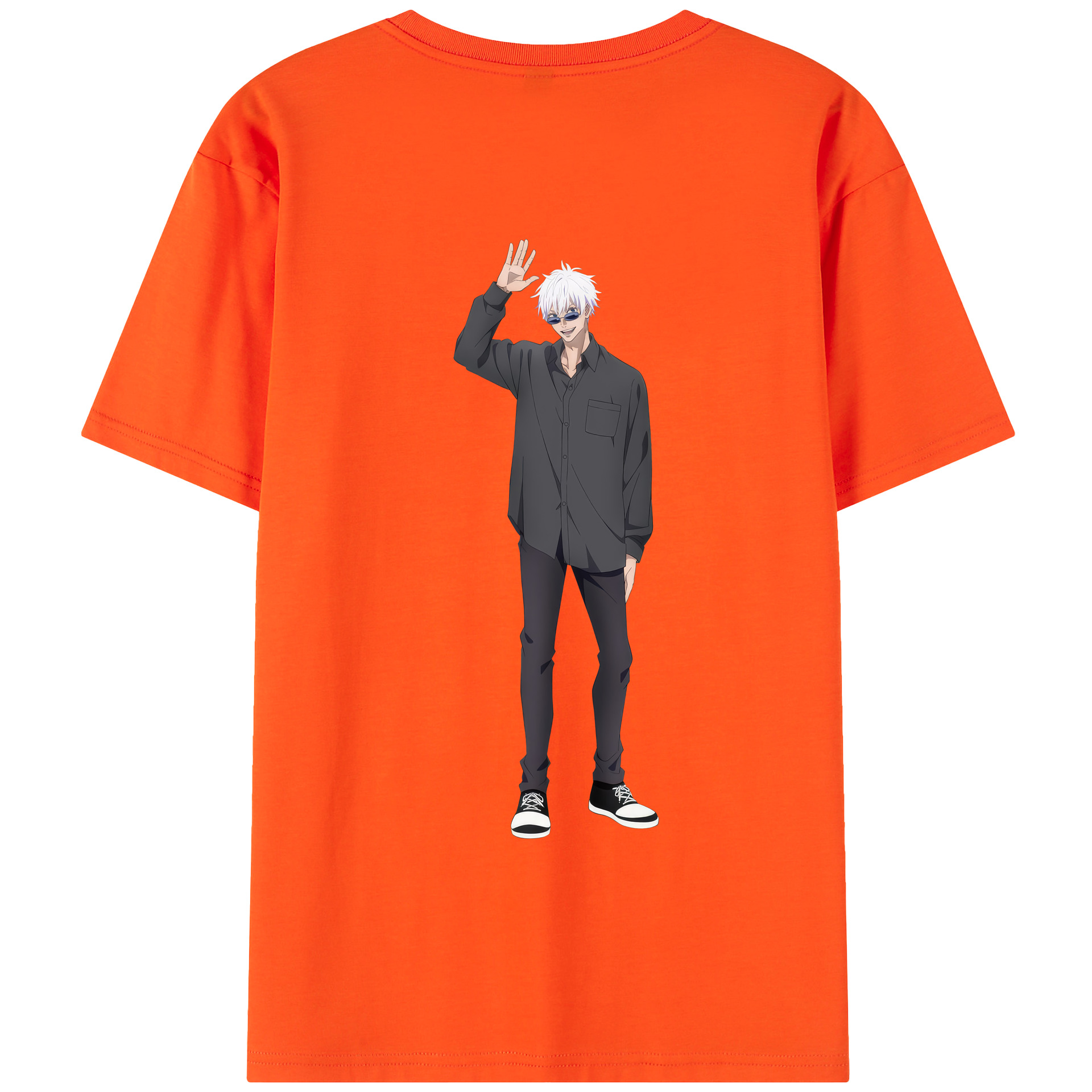 （画像用） 呪術廻戦 Jujutsu Kaisen 綿100％半袖Tシャツ（背面プリント）