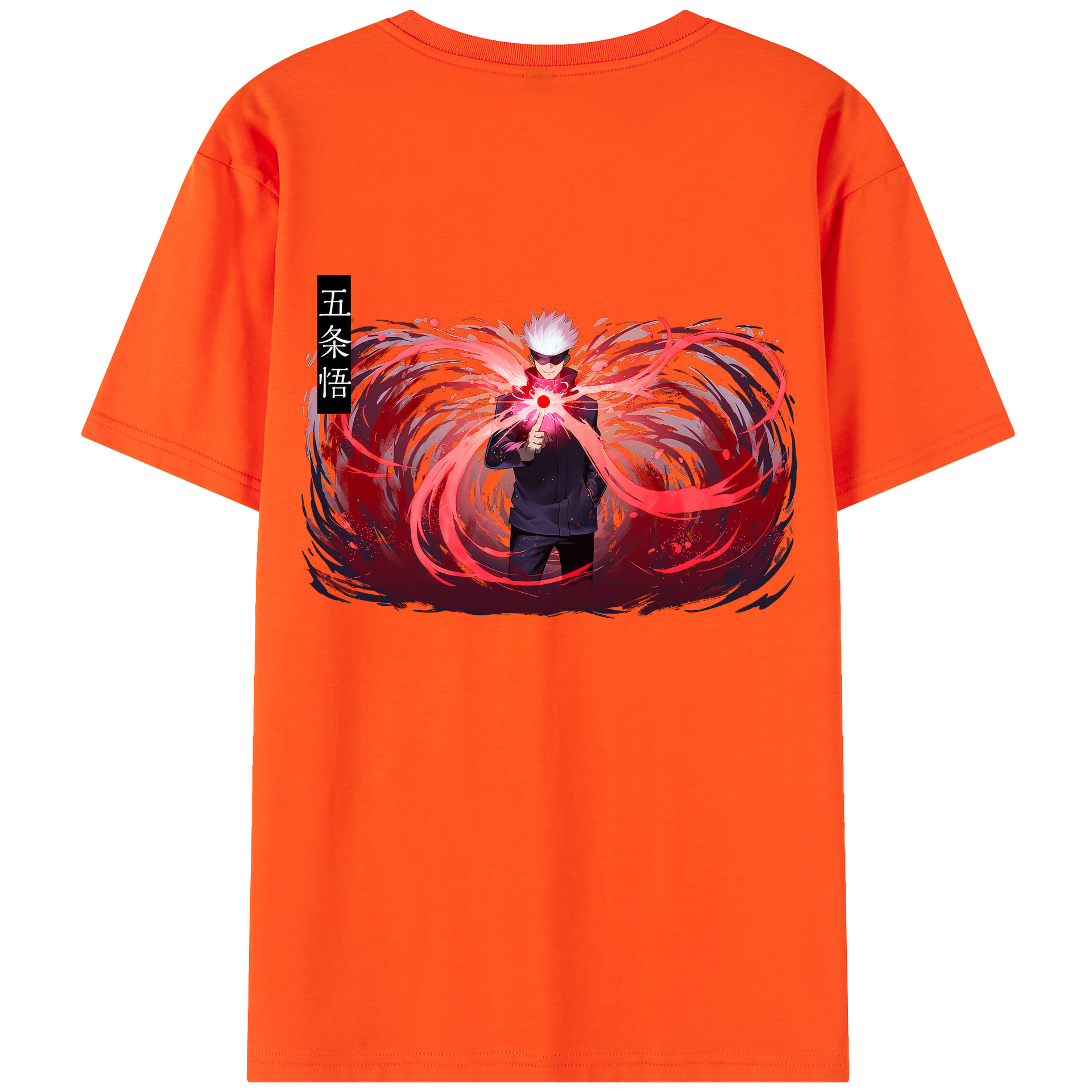 （画像用） 呪術廻戦 Jujutsu Kaisen 綿100％半袖Tシャツ（背面プリント）