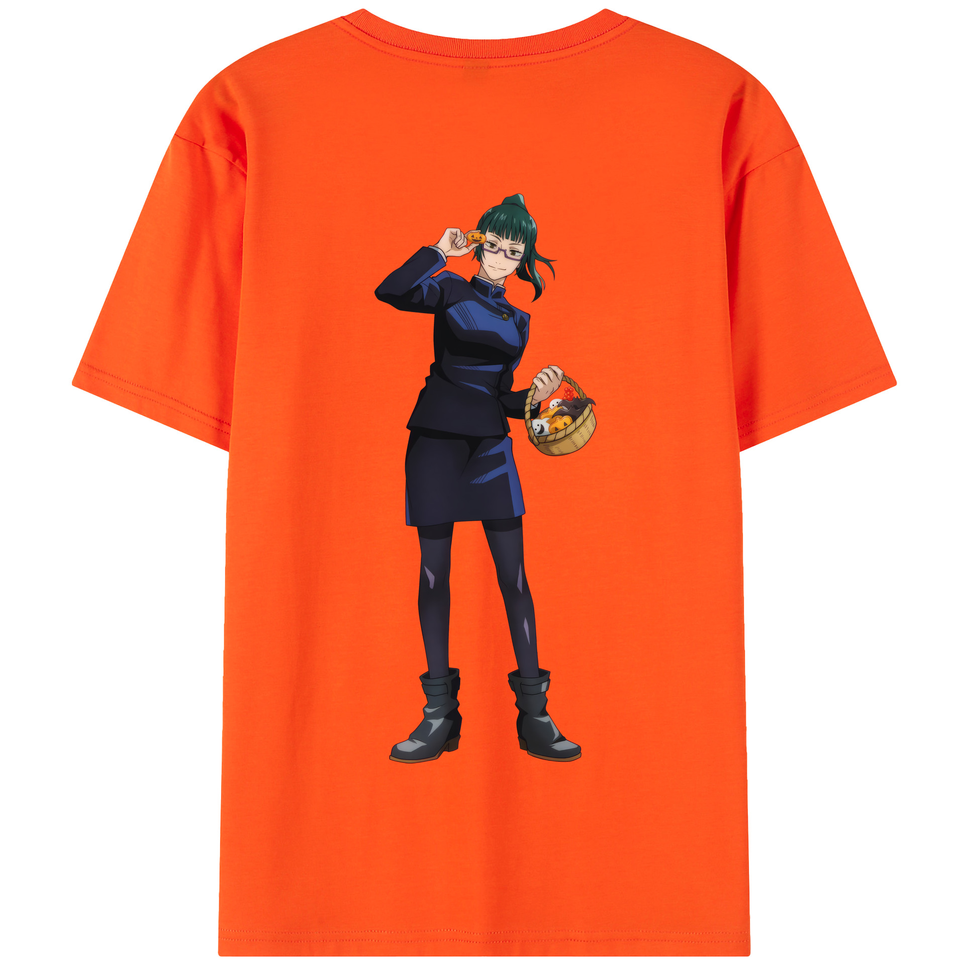 （画像用） 呪術廻戦 Jujutsu Kaisen 綿100％半袖Tシャツ（背面プリント）