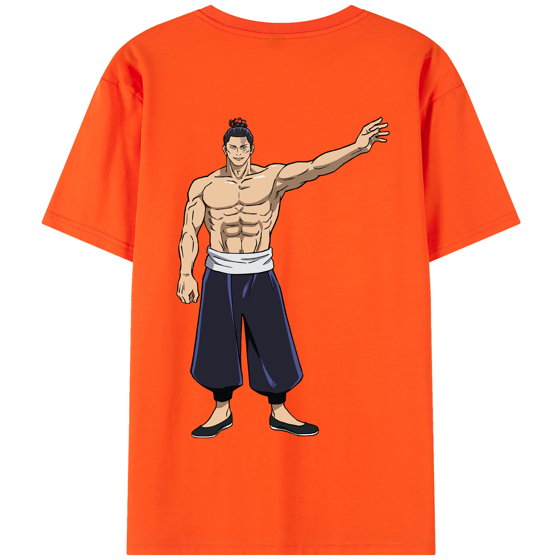 （画像用） 呪術廻戦 Jujutsu Kaisen 綿100％半袖Tシャツ（背面プリント）