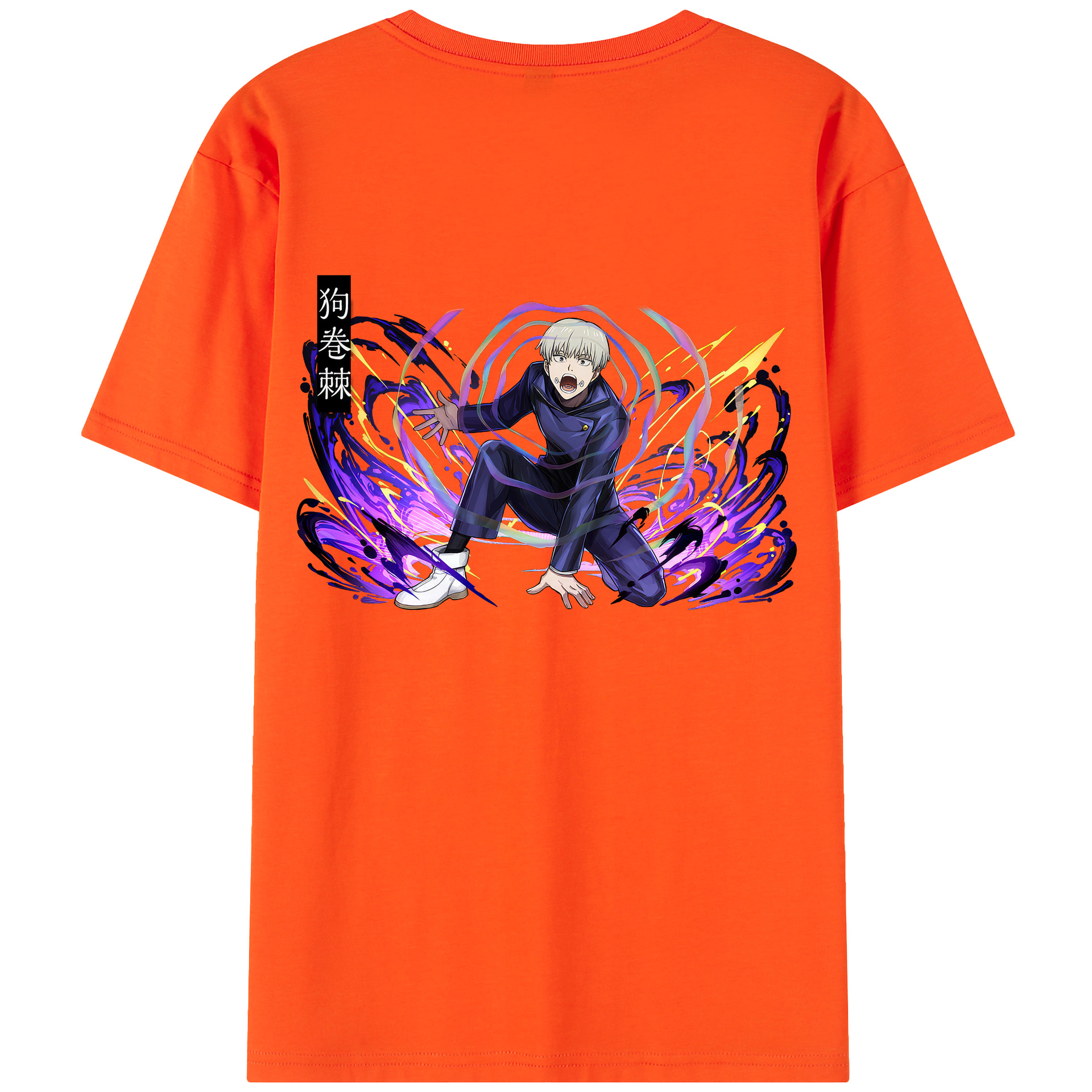 （画像用） 呪術廻戦 Jujutsu Kaisen 綿100％半袖Tシャツ（背面プリント）