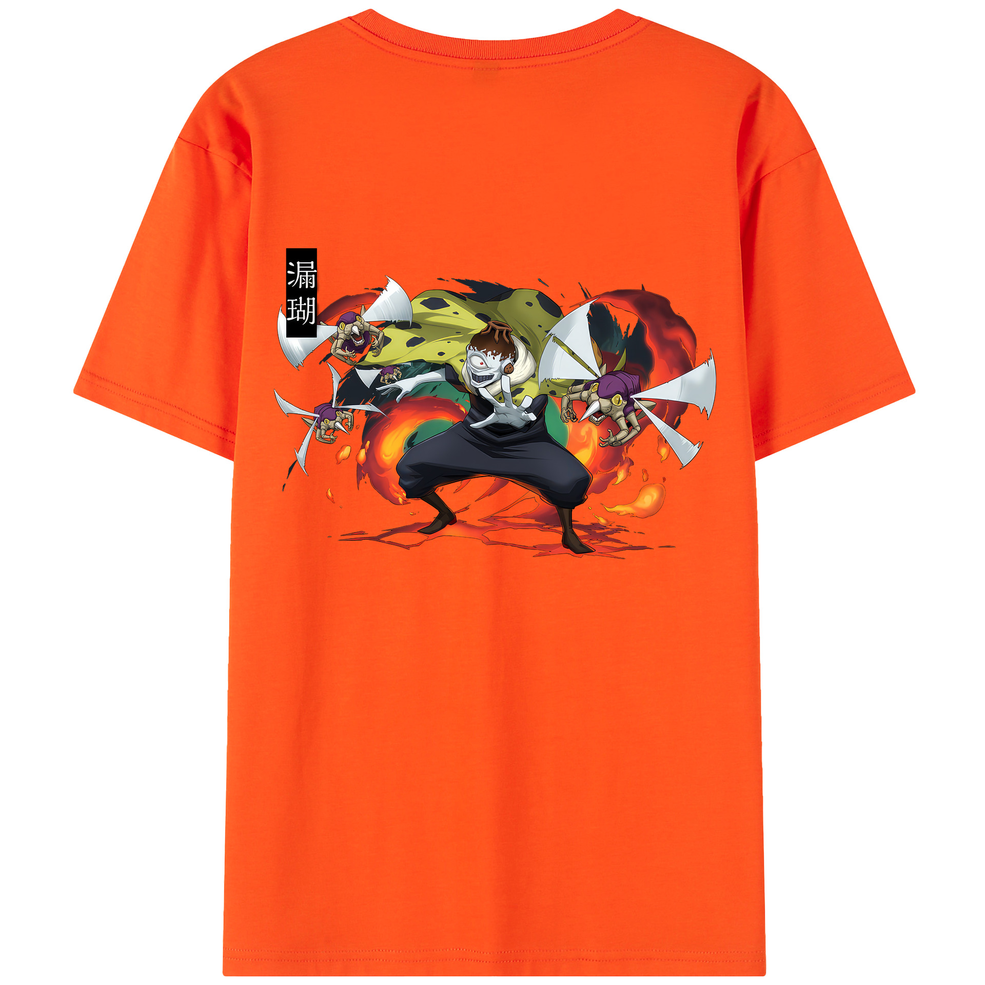 （画像用） 呪術廻戦 Jujutsu Kaisen 綿100％半袖Tシャツ（背面プリント）