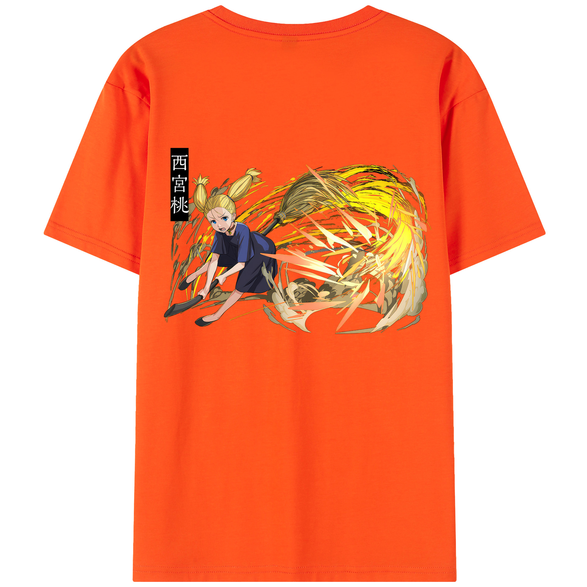 （画像用） 呪術廻戦 Jujutsu Kaisen 綿100％半袖Tシャツ（背面プリント）