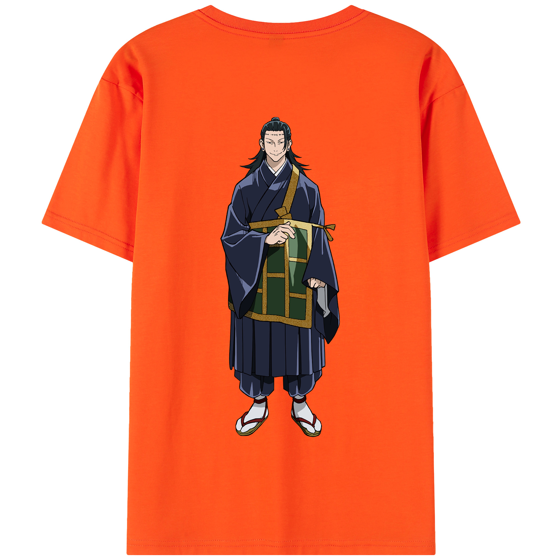 （画像用） 呪術廻戦 Jujutsu Kaisen 綿100％半袖Tシャツ（背面プリント）