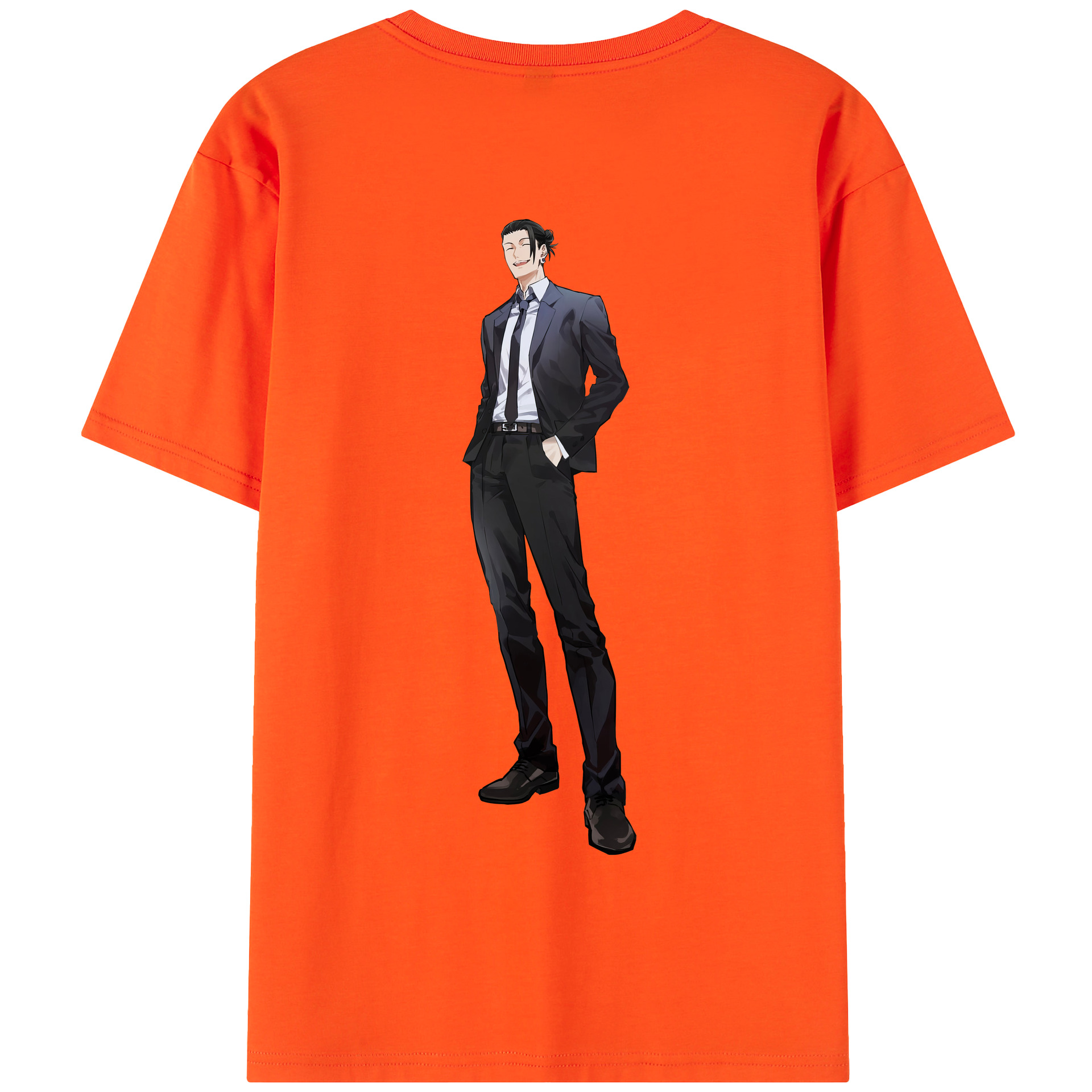 （画像用） 呪術廻戦 Jujutsu Kaisen 綿100％半袖Tシャツ（背面プリント）