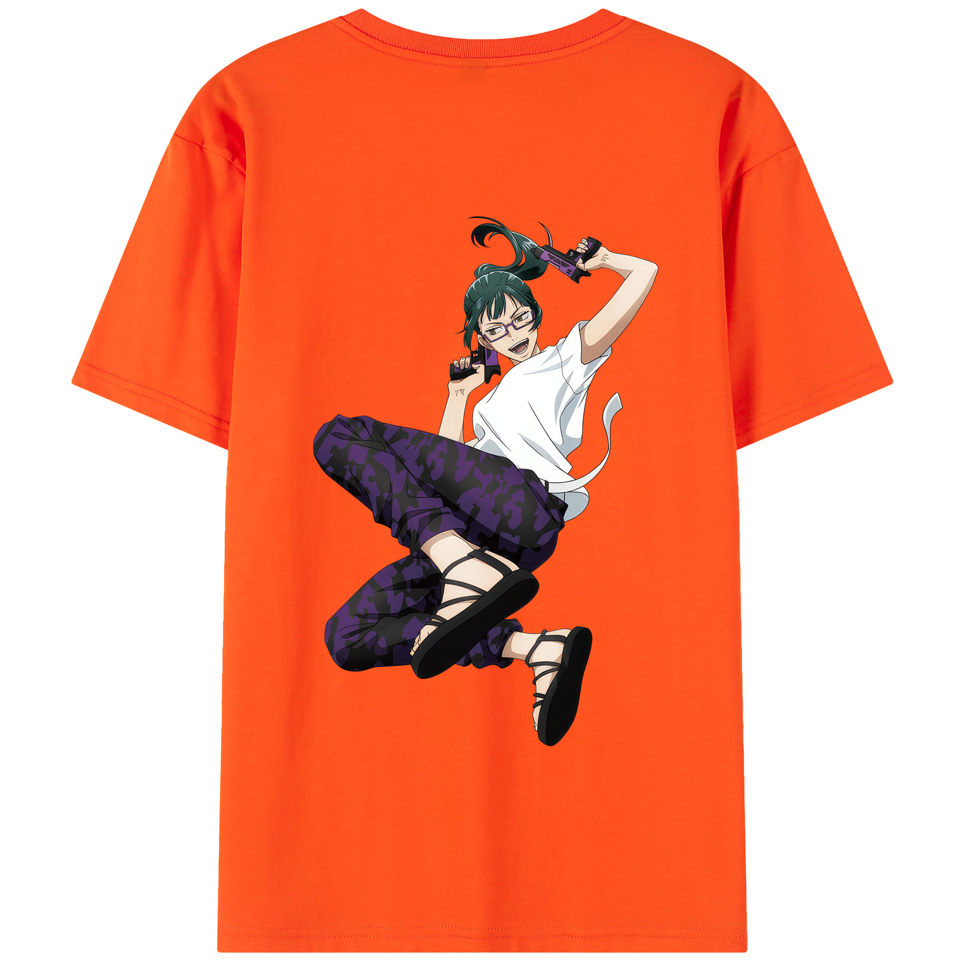（画像用） 呪術廻戦 Jujutsu Kaisen 綿100％半袖Tシャツ（背面プリント）
