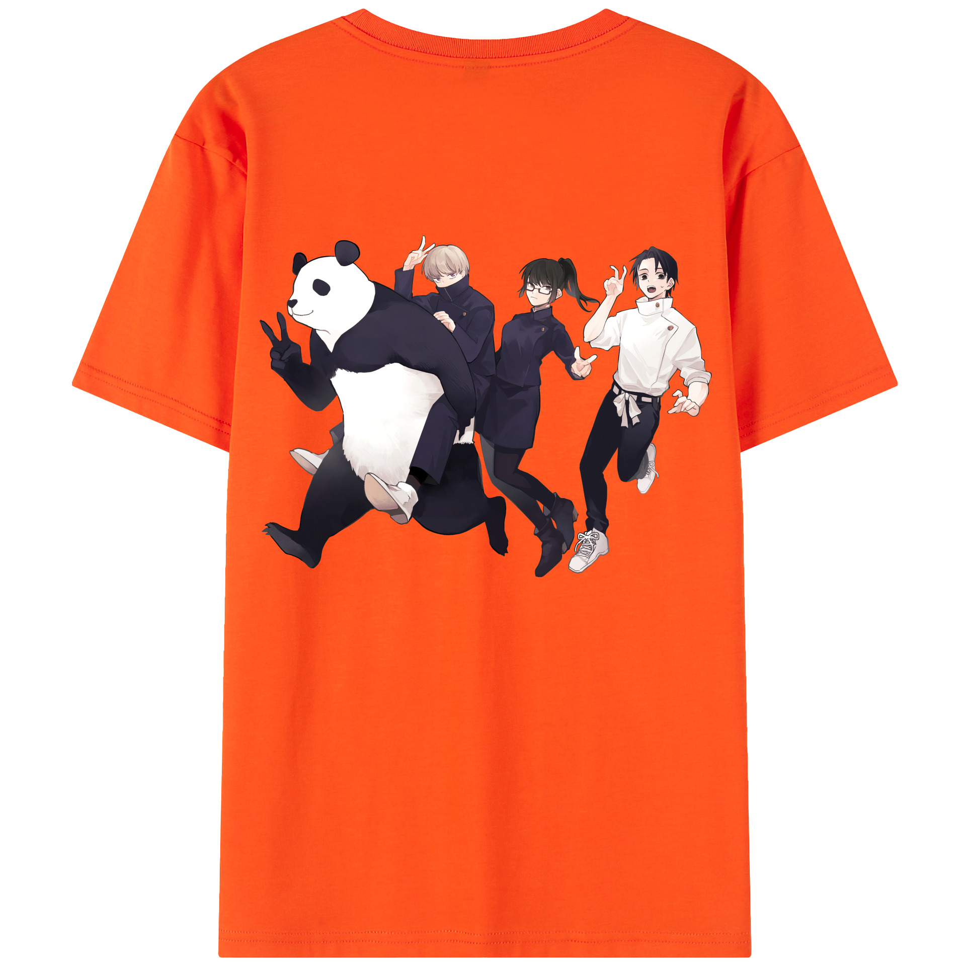 （画像用） 呪術廻戦 Jujutsu Kaisen 綿100％半袖Tシャツ（背面プリント）