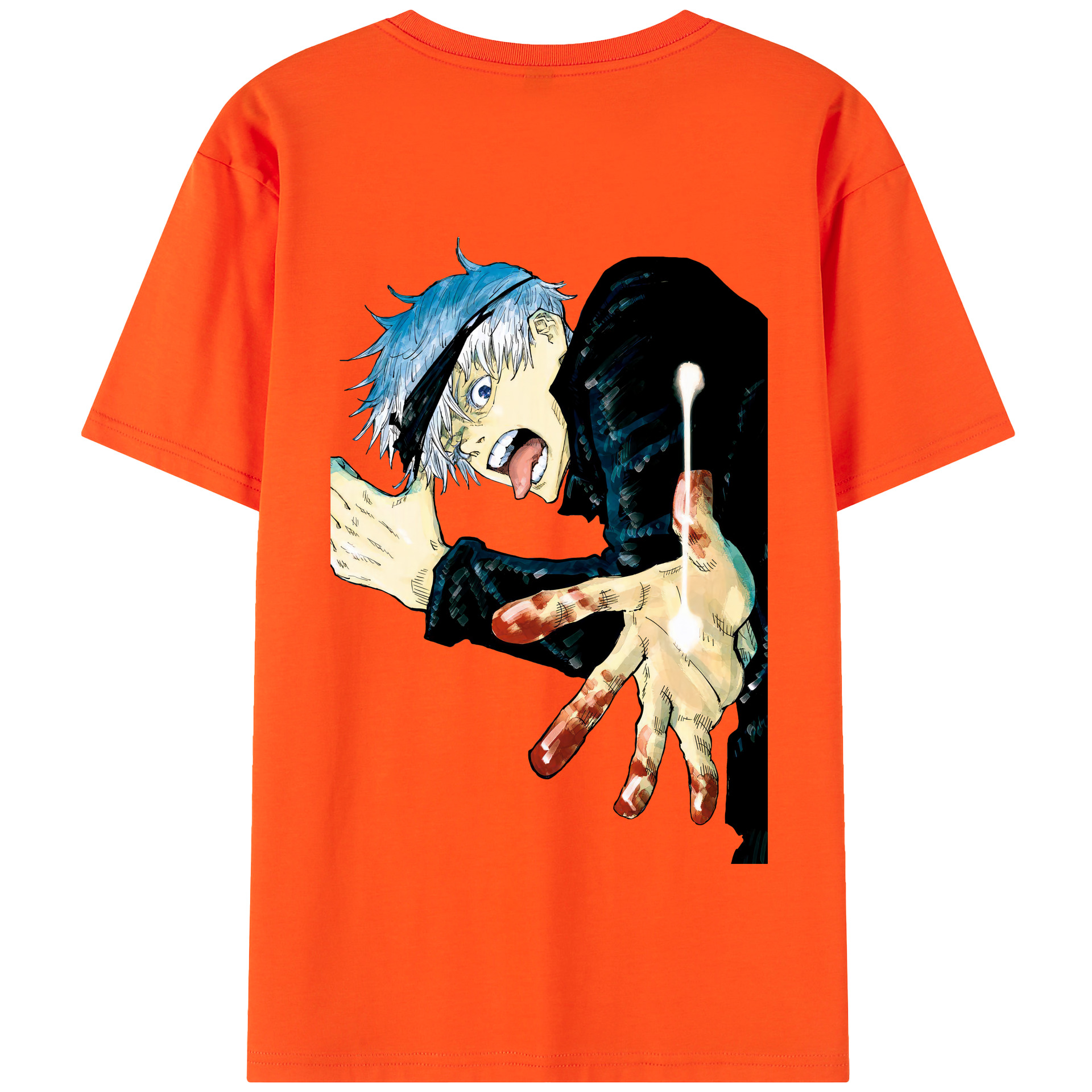 （画像用） 呪術廻戦 Jujutsu Kaisen 綿100％半袖Tシャツ（背面プリント）