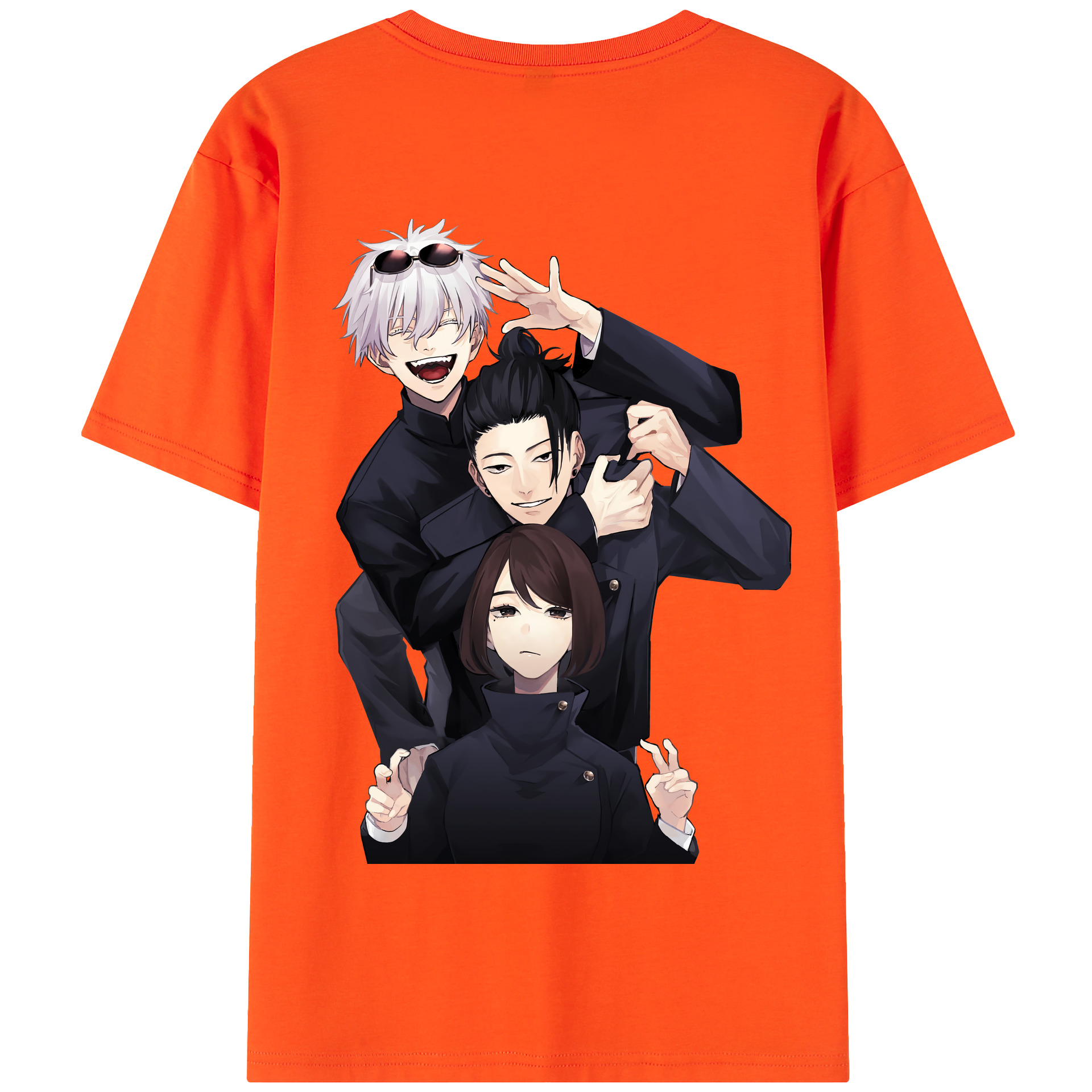 （画像用） 呪術廻戦 Jujutsu Kaisen 綿100％半袖Tシャツ（背面プリント）