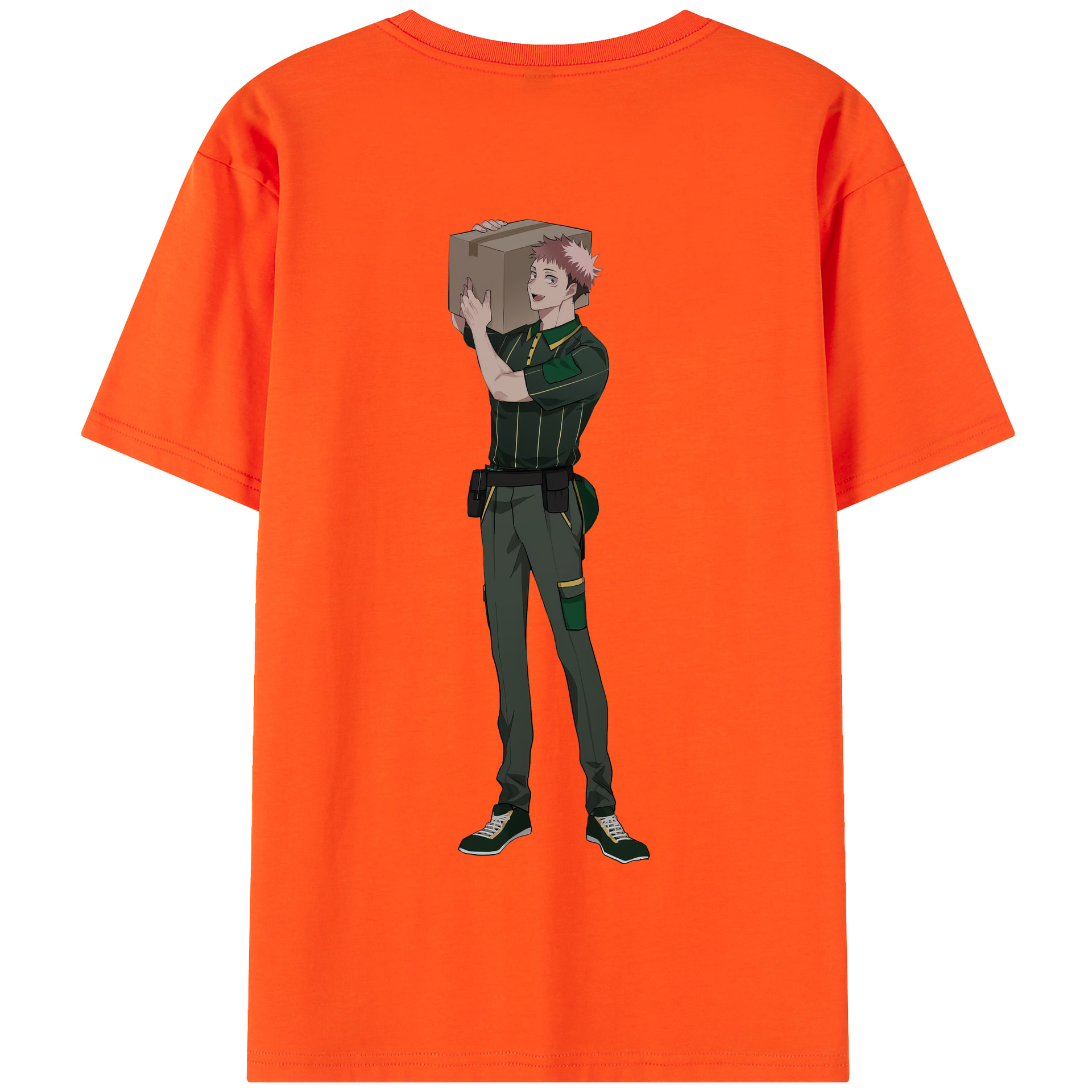 （画像用） 呪術廻戦 Jujutsu Kaisen 綿100％半袖Tシャツ（背面プリント）