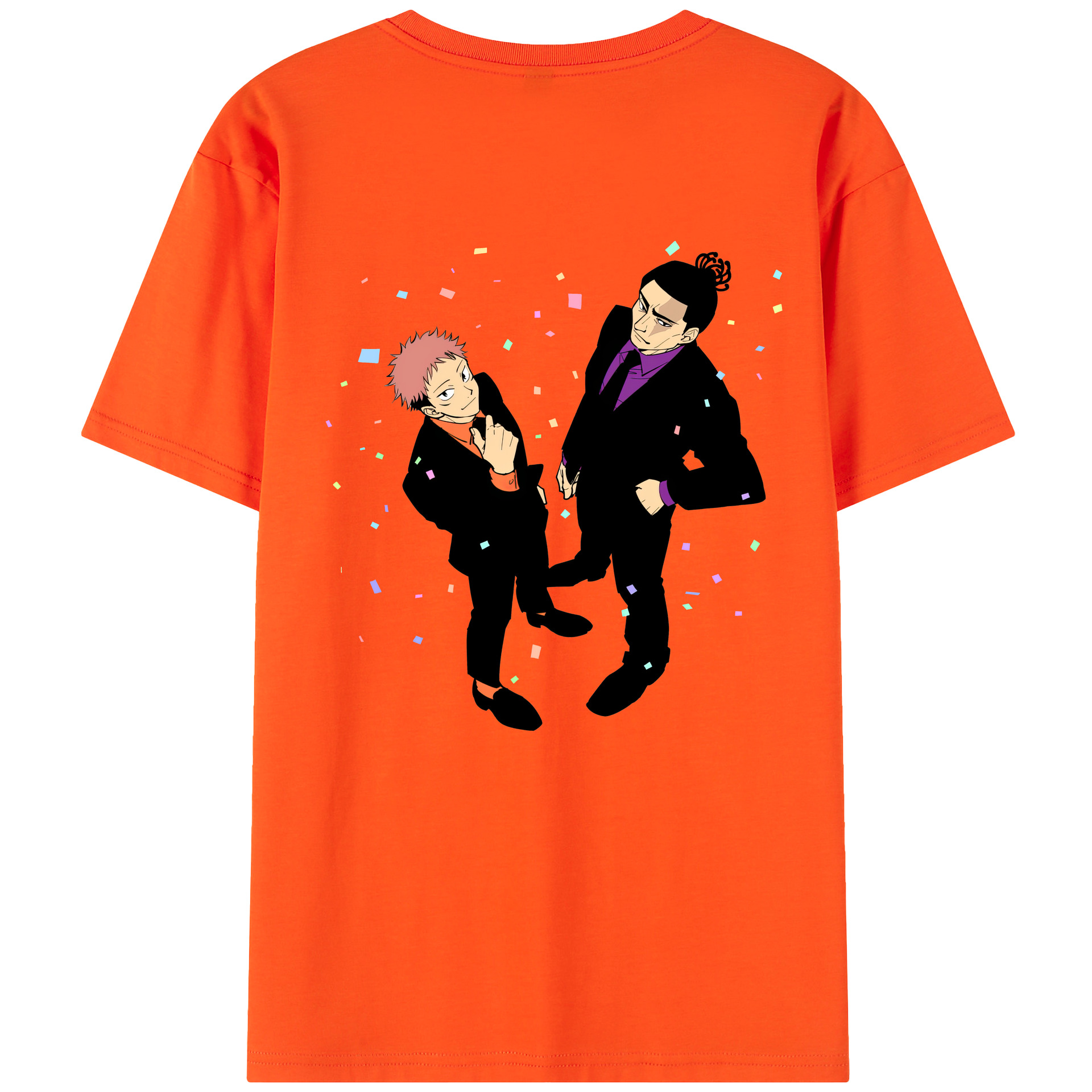 （画像用） 呪術廻戦 Jujutsu Kaisen 綿100％半袖Tシャツ（背面プリント）