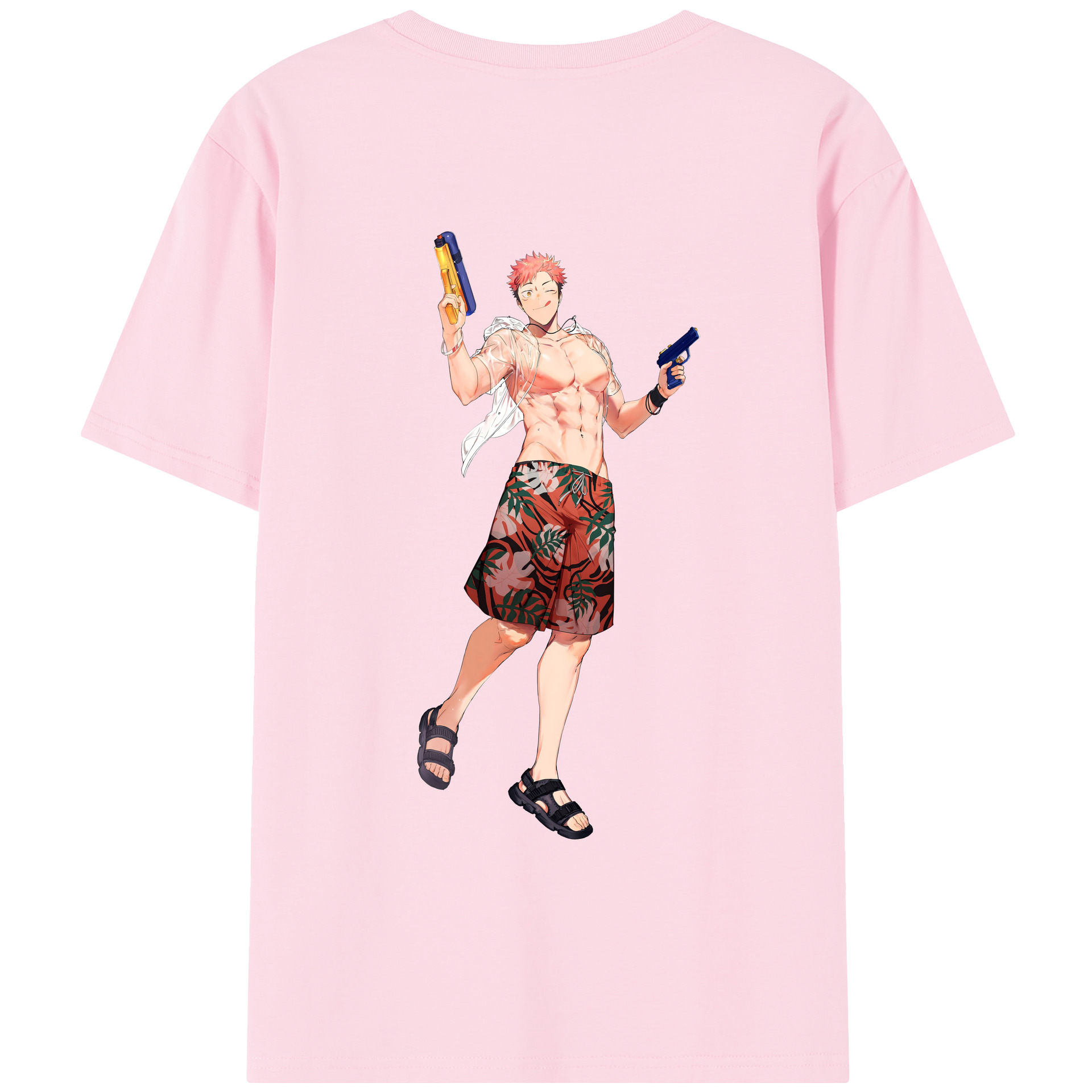 （画像用） 呪術廻戦 Jujutsu Kaisen 綿100％半袖Tシャツ（背面プリント）