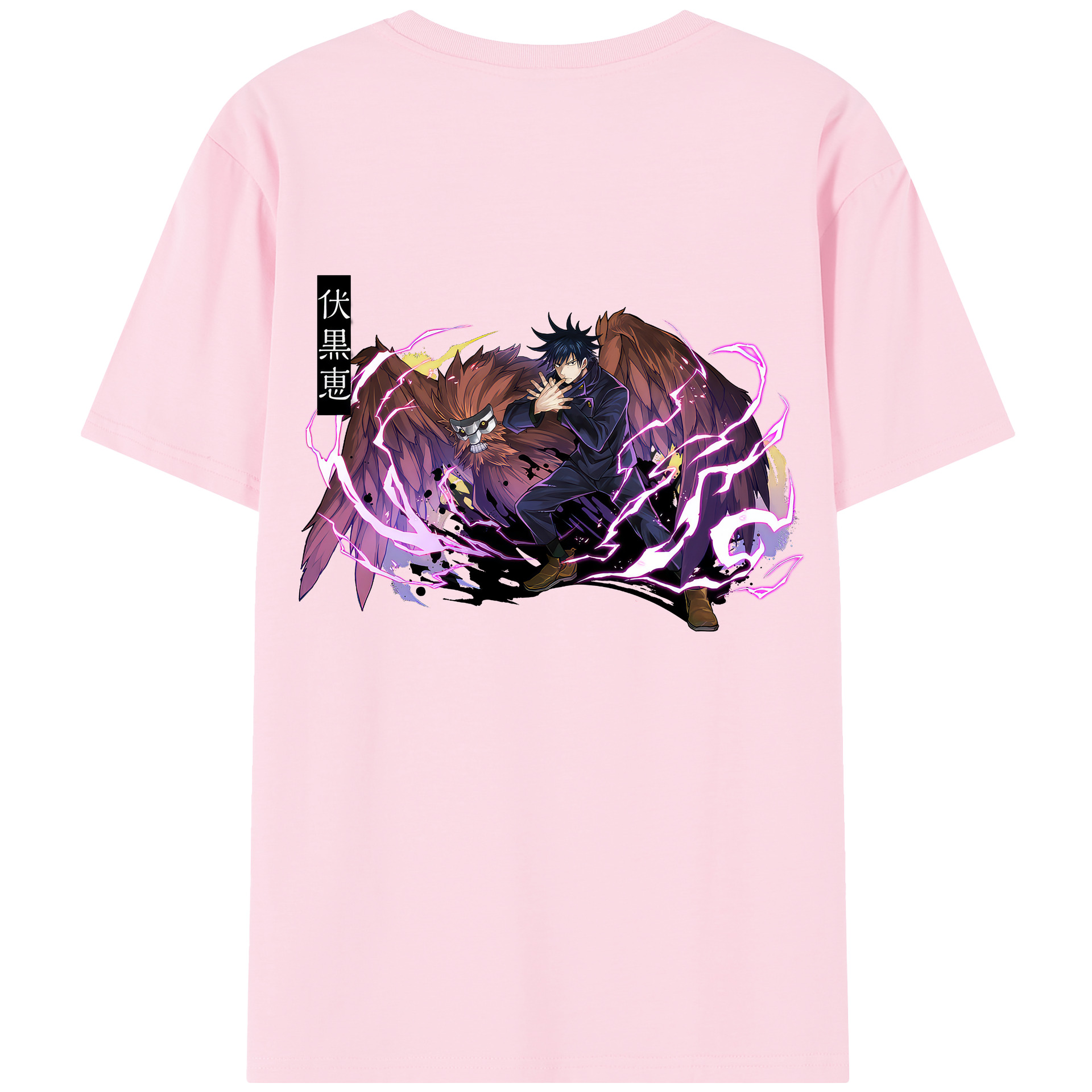 （画像用） 呪術廻戦 Jujutsu Kaisen 綿100％半袖Tシャツ（背面プリント）