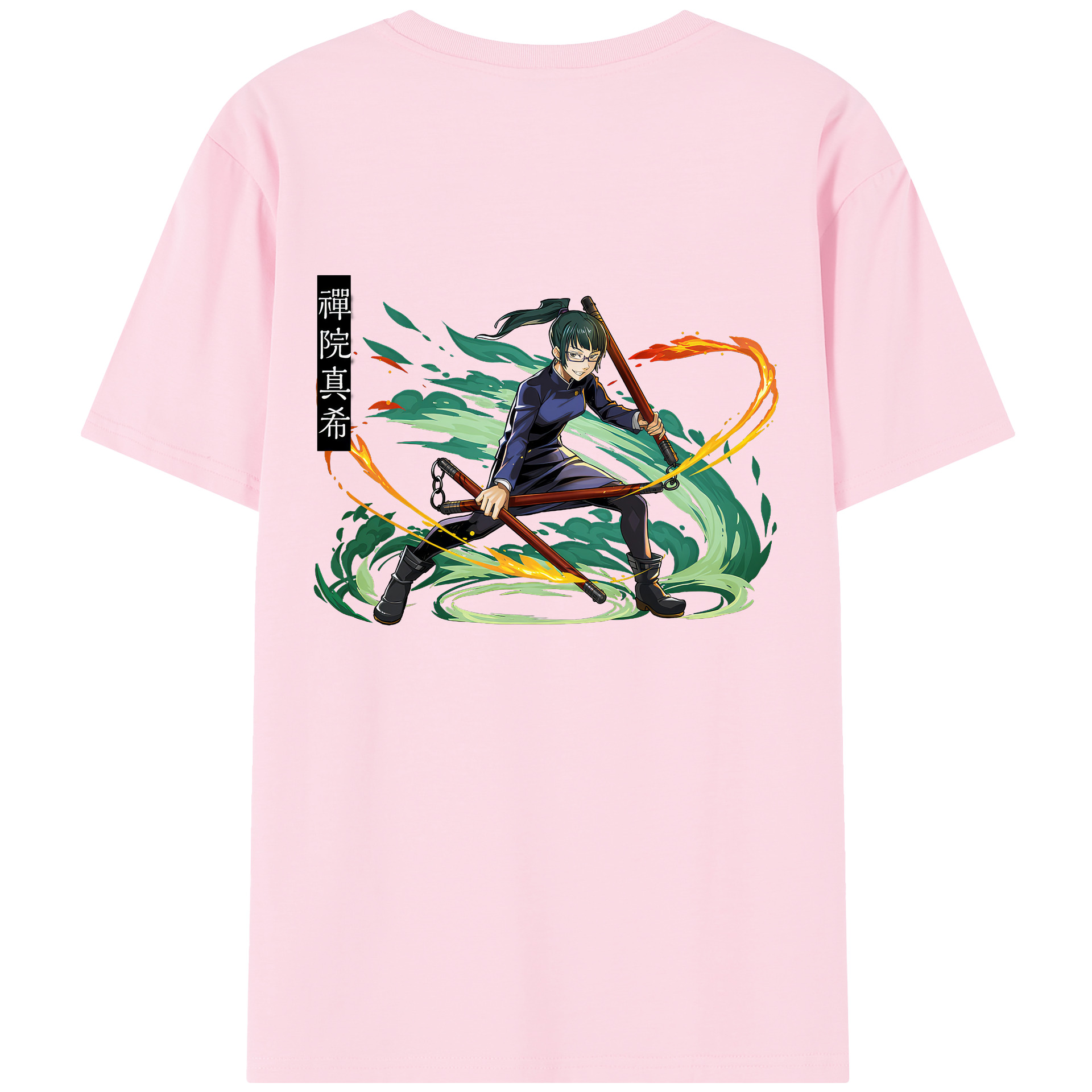 （画像用） 呪術廻戦 Jujutsu Kaisen 綿100％半袖Tシャツ（背面プリント）