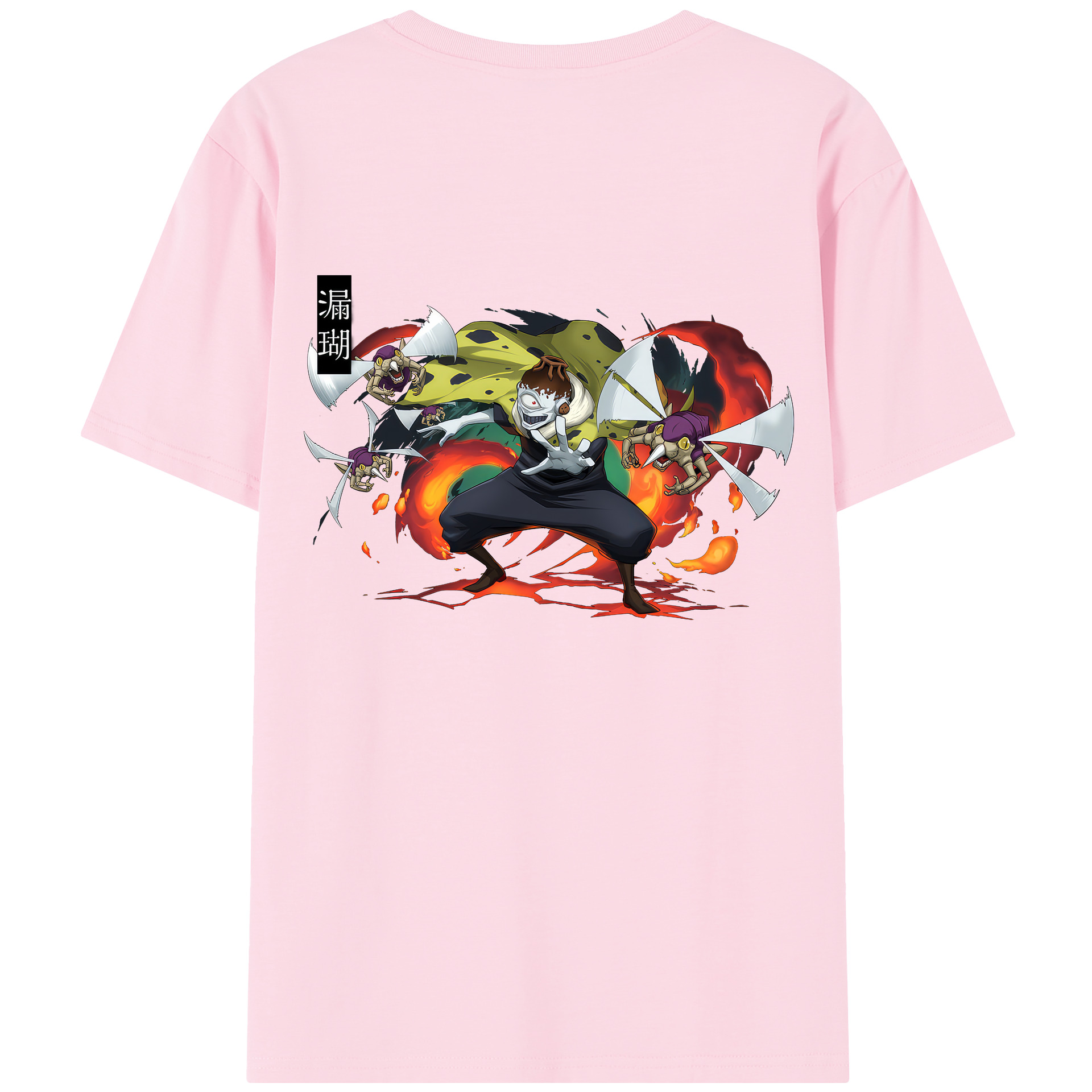 （画像用） 呪術廻戦 Jujutsu Kaisen 綿100％半袖Tシャツ（背面プリント）