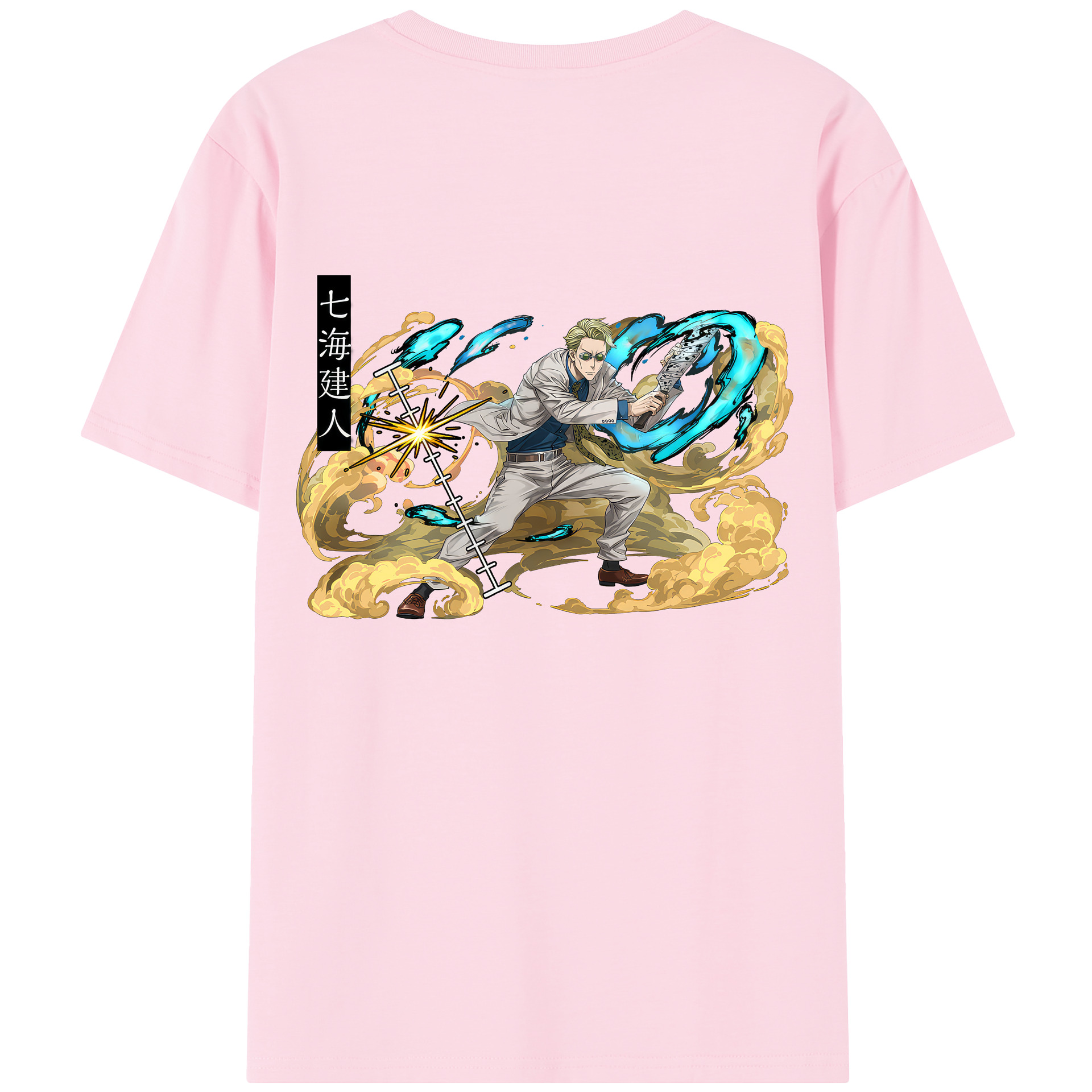 （画像用） 呪術廻戦 Jujutsu Kaisen 綿100％半袖Tシャツ（背面プリント）
