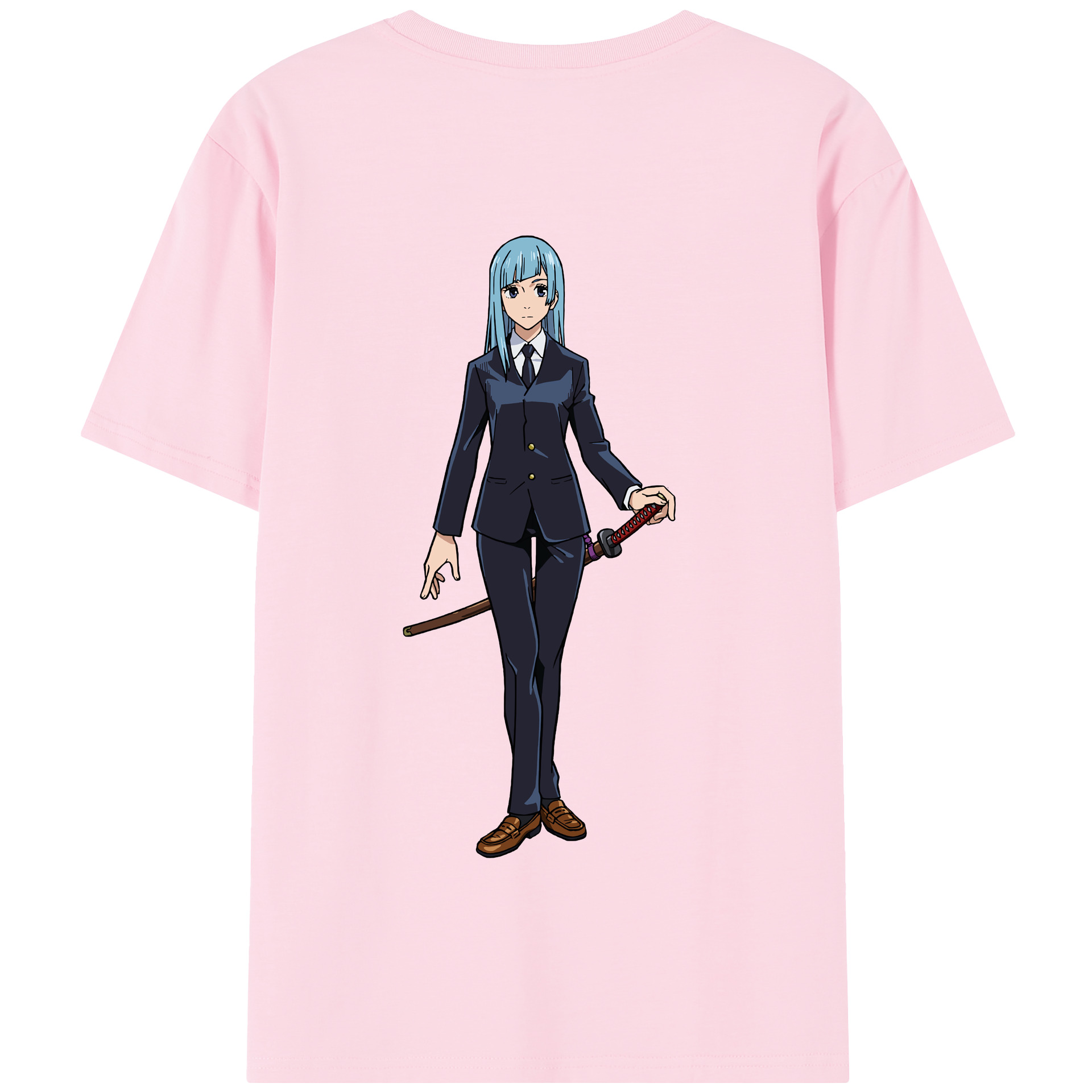 （画像用） 呪術廻戦 Jujutsu Kaisen 綿100％半袖Tシャツ（背面プリント）