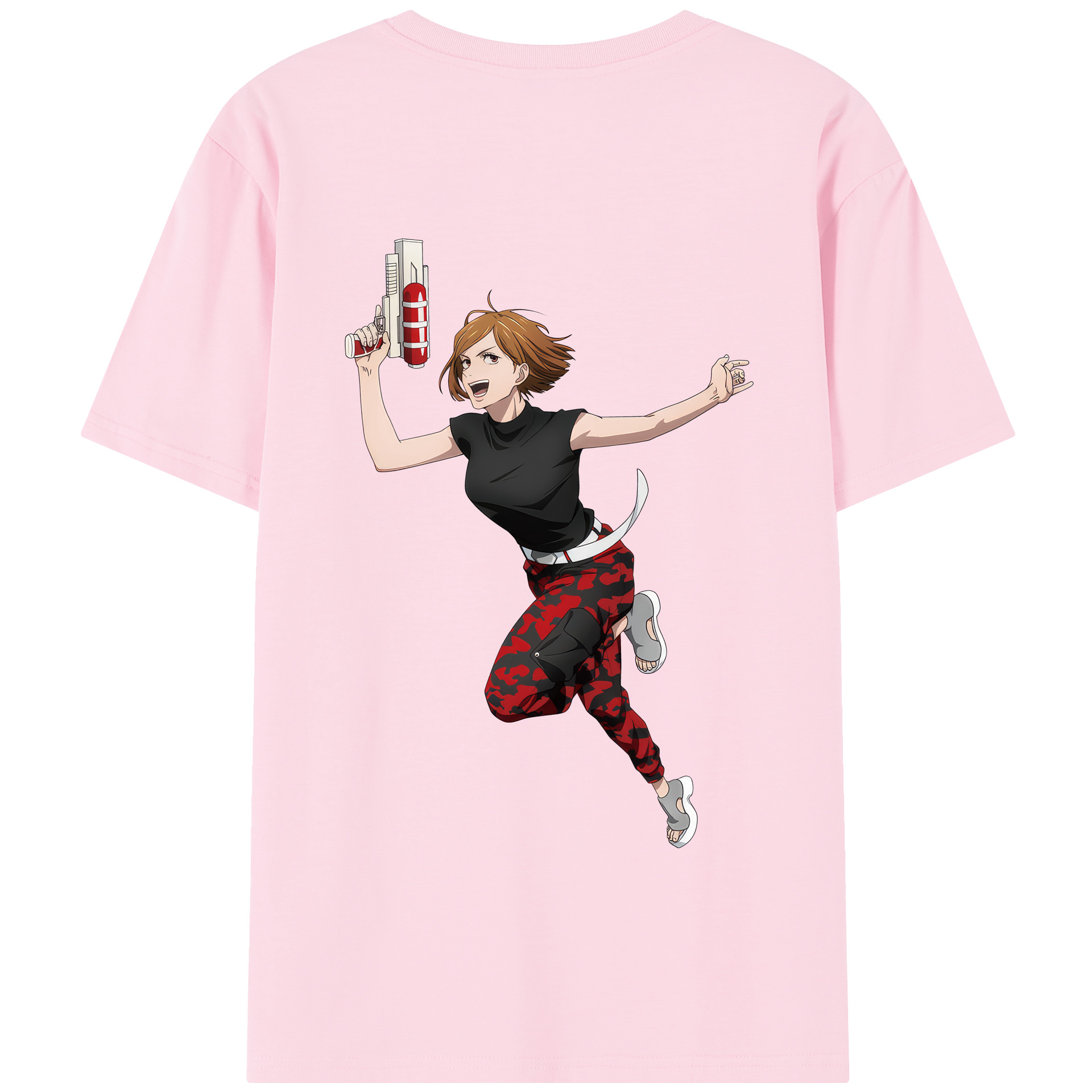 （画像用） 呪術廻戦 Jujutsu Kaisen 綿100％半袖Tシャツ（背面プリント）