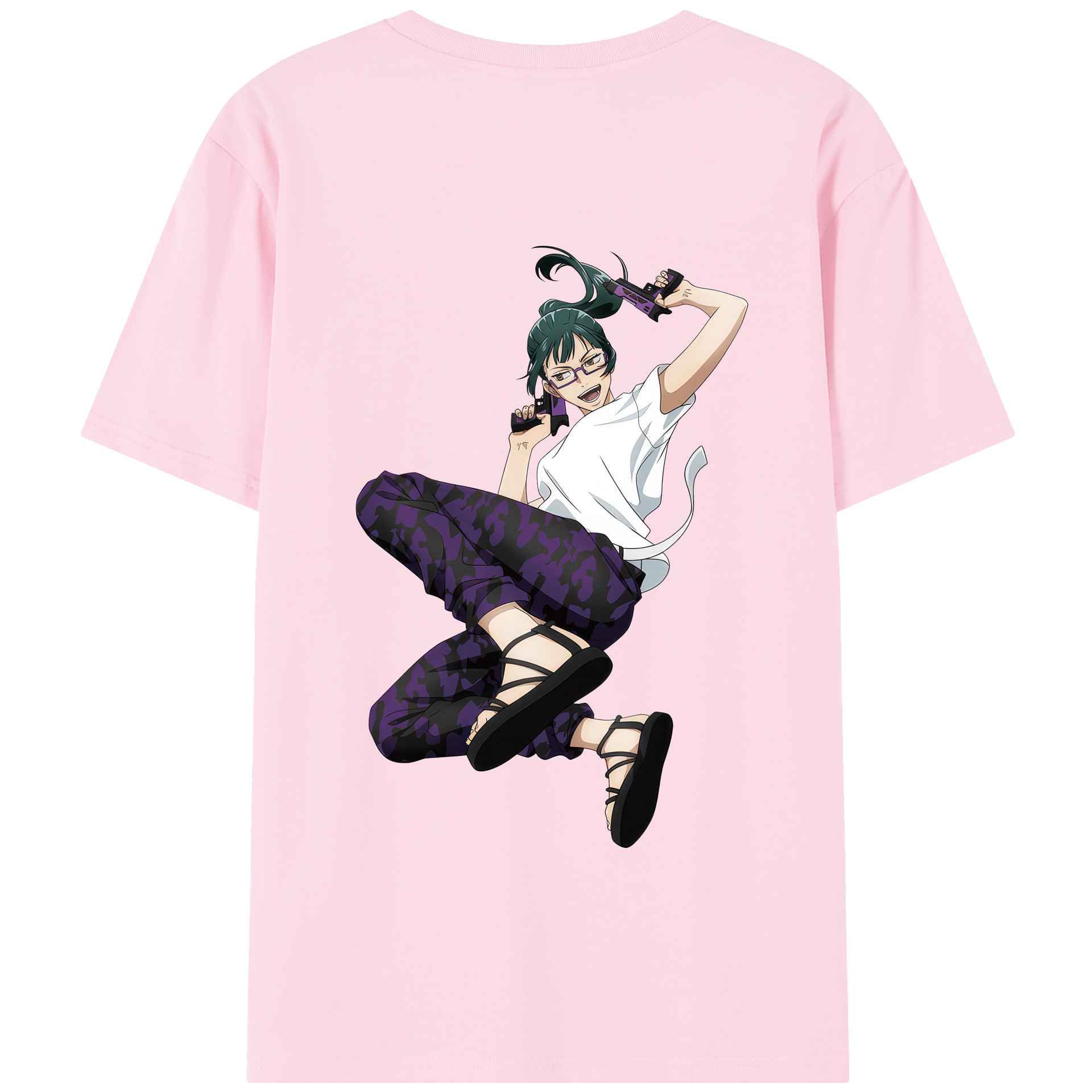 （画像用） 呪術廻戦 Jujutsu Kaisen 綿100％半袖Tシャツ（背面プリント）