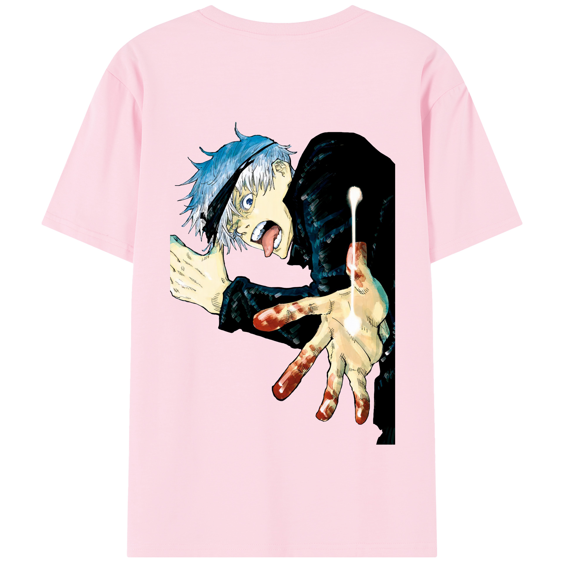（画像用） 呪術廻戦 Jujutsu Kaisen 綿100％半袖Tシャツ（背面プリント）