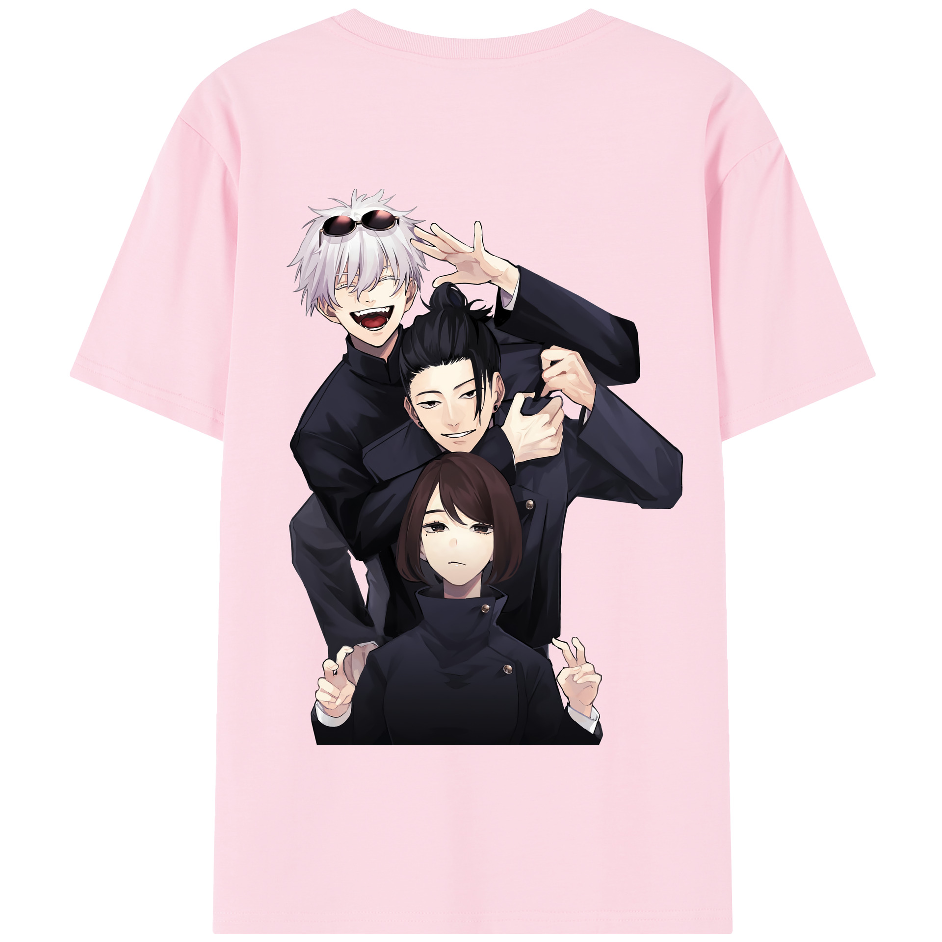 （画像用） 呪術廻戦 Jujutsu Kaisen 綿100％半袖Tシャツ（背面プリント）