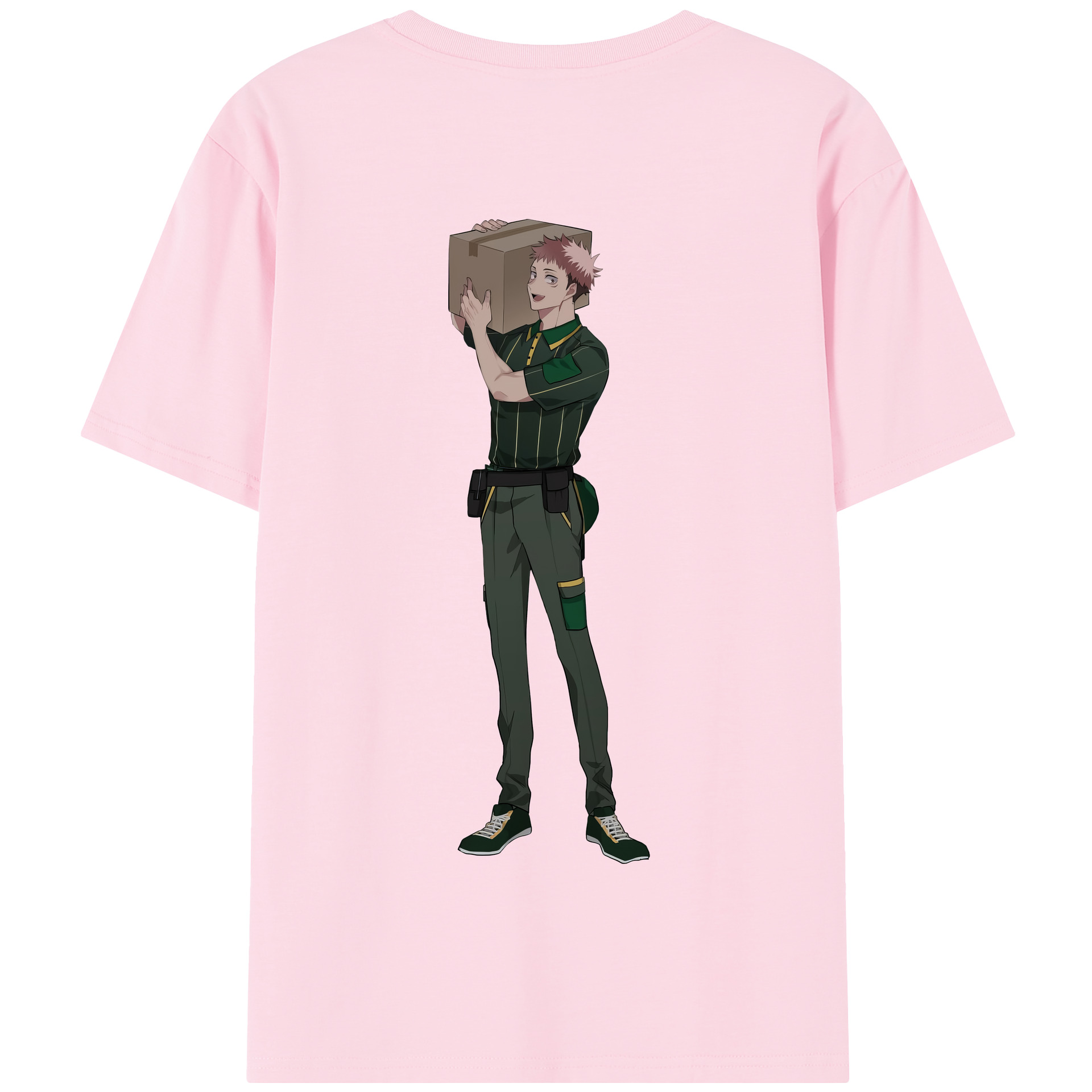（画像用） 呪術廻戦 Jujutsu Kaisen 綿100％半袖Tシャツ（背面プリント）