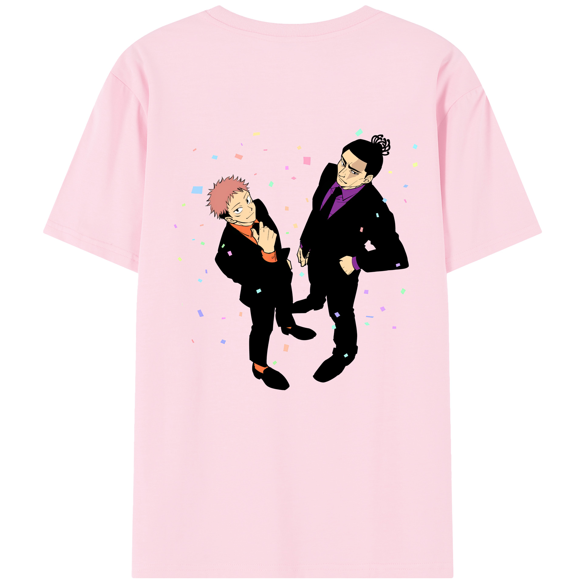 （画像用） 呪術廻戦 Jujutsu Kaisen 綿100％半袖Tシャツ（背面プリント）