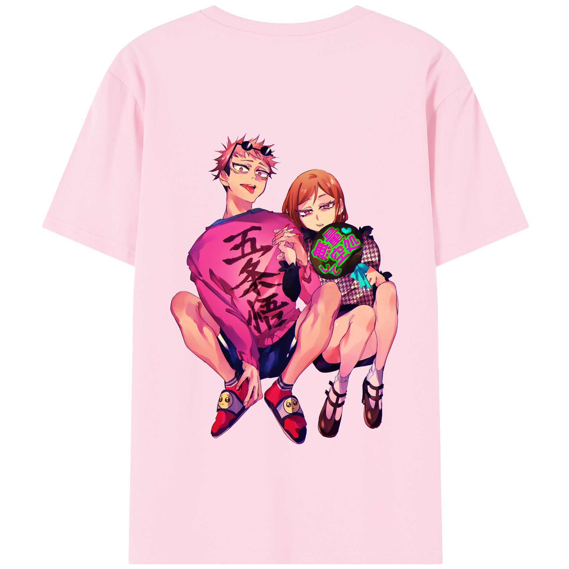 （画像用） 呪術廻戦 Jujutsu Kaisen 綿100％半袖Tシャツ（背面プリント）