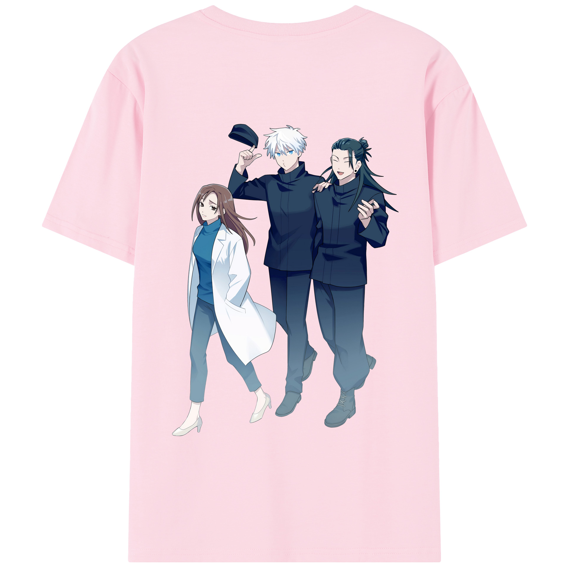 （画像用） 呪術廻戦 Jujutsu Kaisen 綿100％半袖Tシャツ（背面プリント）