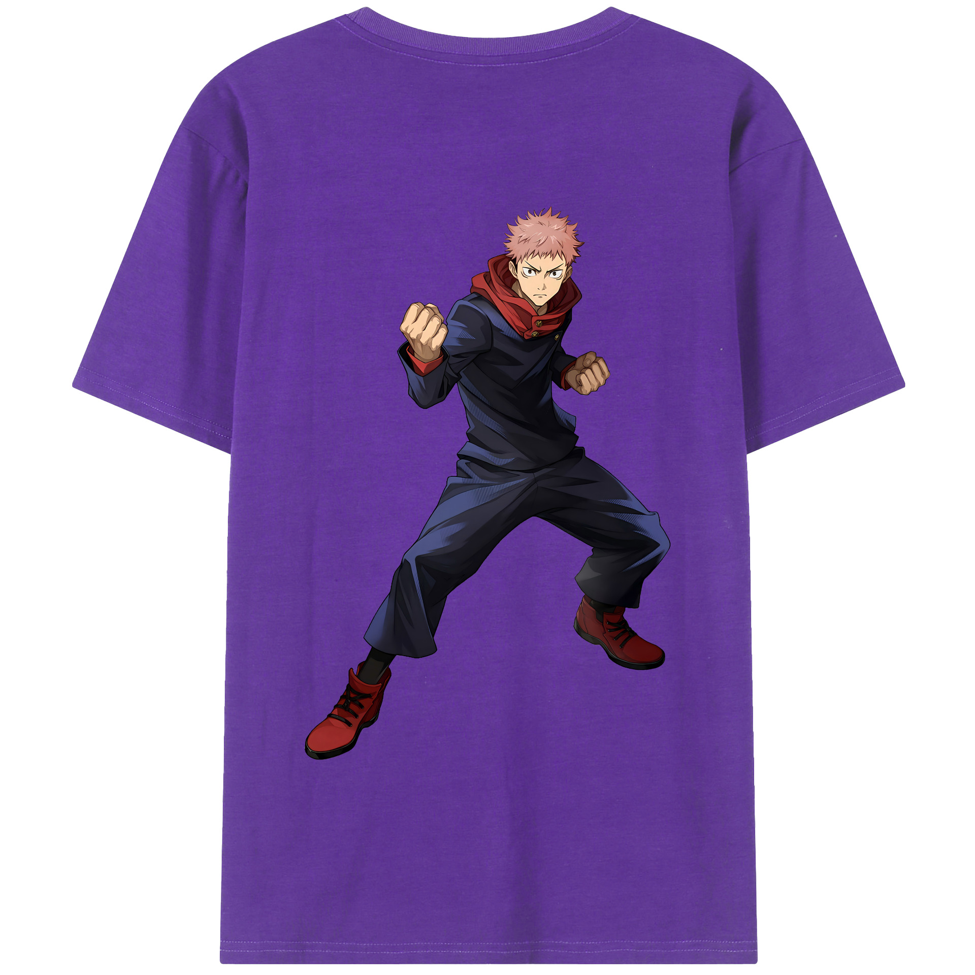 （画像用） 呪術廻戦 Jujutsu Kaisen 綿100％半袖Tシャツ（背面プリント）
