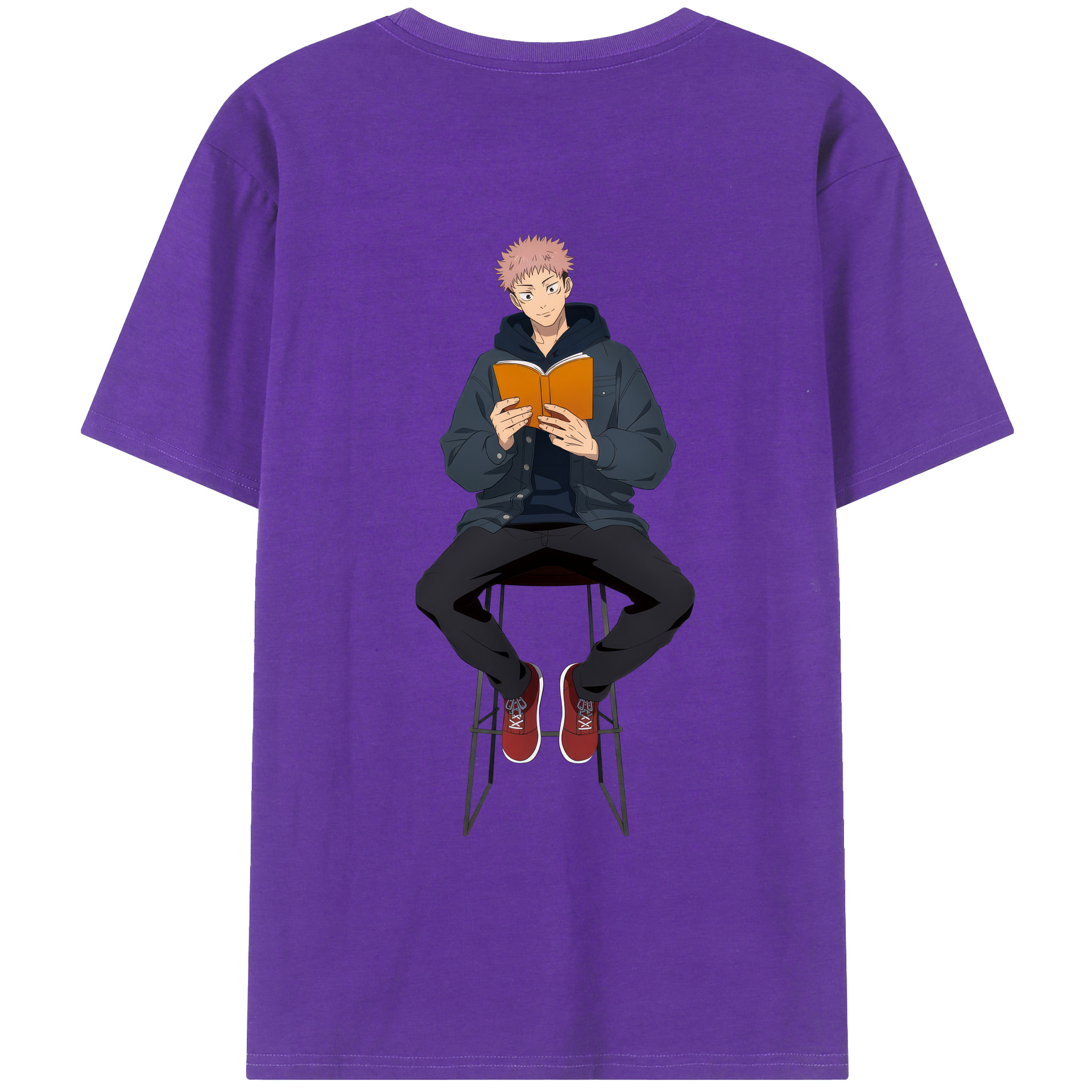 （画像用） 呪術廻戦 Jujutsu Kaisen 綿100％半袖Tシャツ（背面プリント）