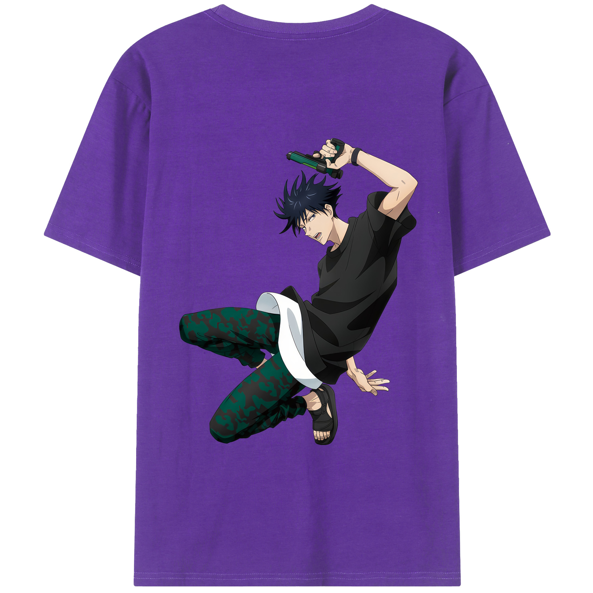 （画像用） 呪術廻戦 Jujutsu Kaisen 綿100％半袖Tシャツ（背面プリント）