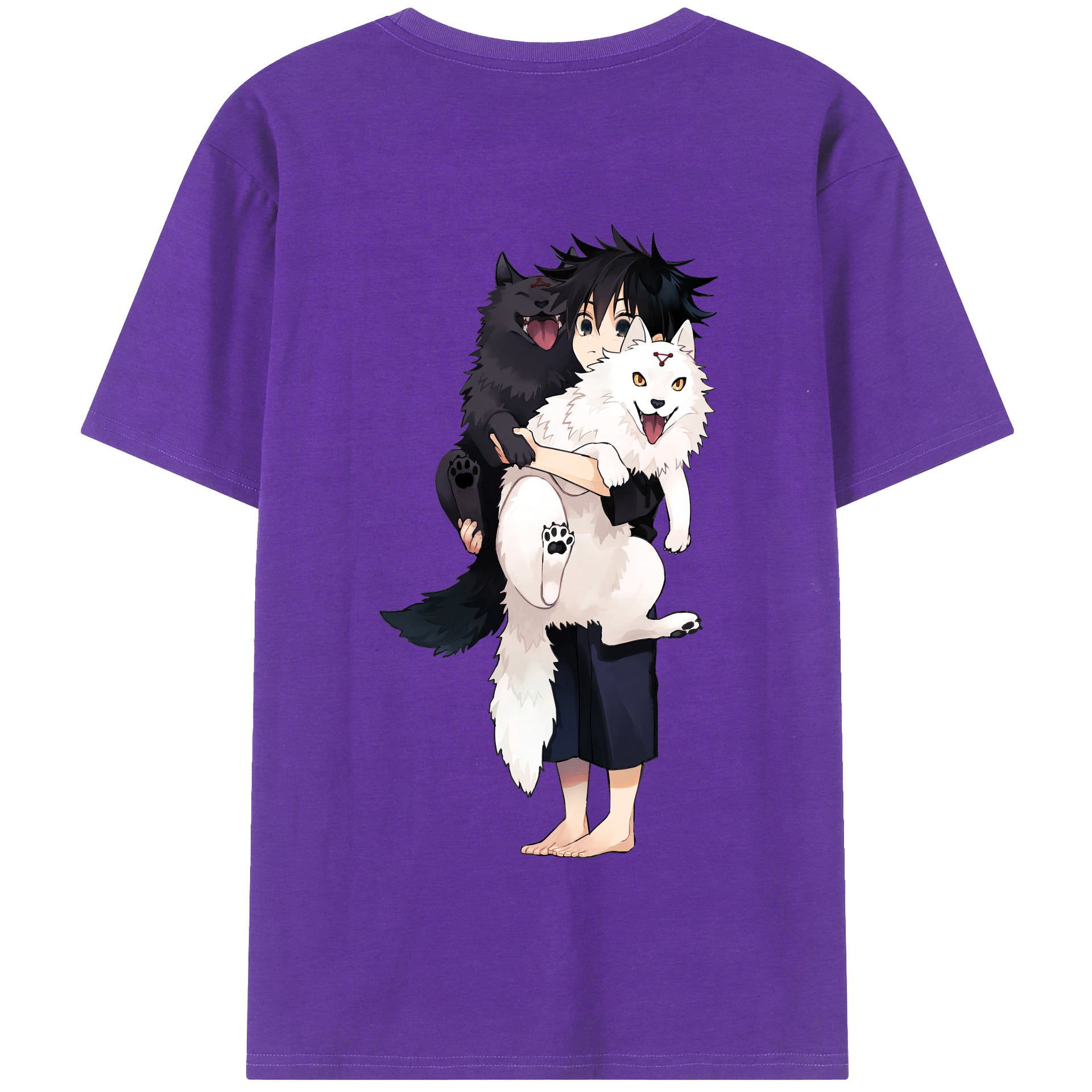（画像用） 呪術廻戦 Jujutsu Kaisen 綿100％半袖Tシャツ（背面プリント）