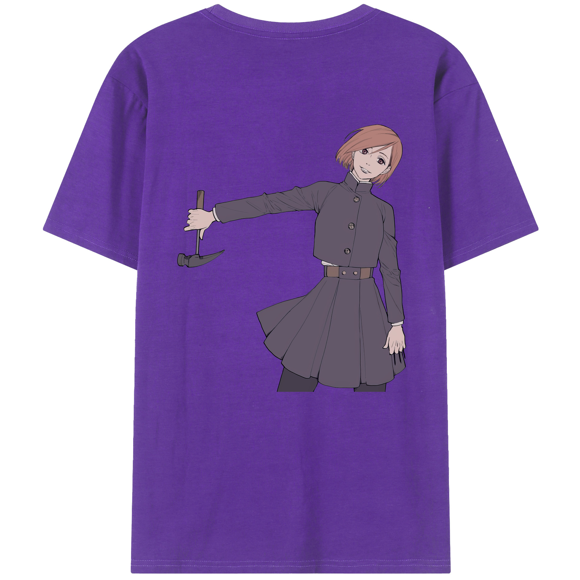 （画像用） 呪術廻戦 Jujutsu Kaisen 綿100％半袖Tシャツ（背面プリント）
