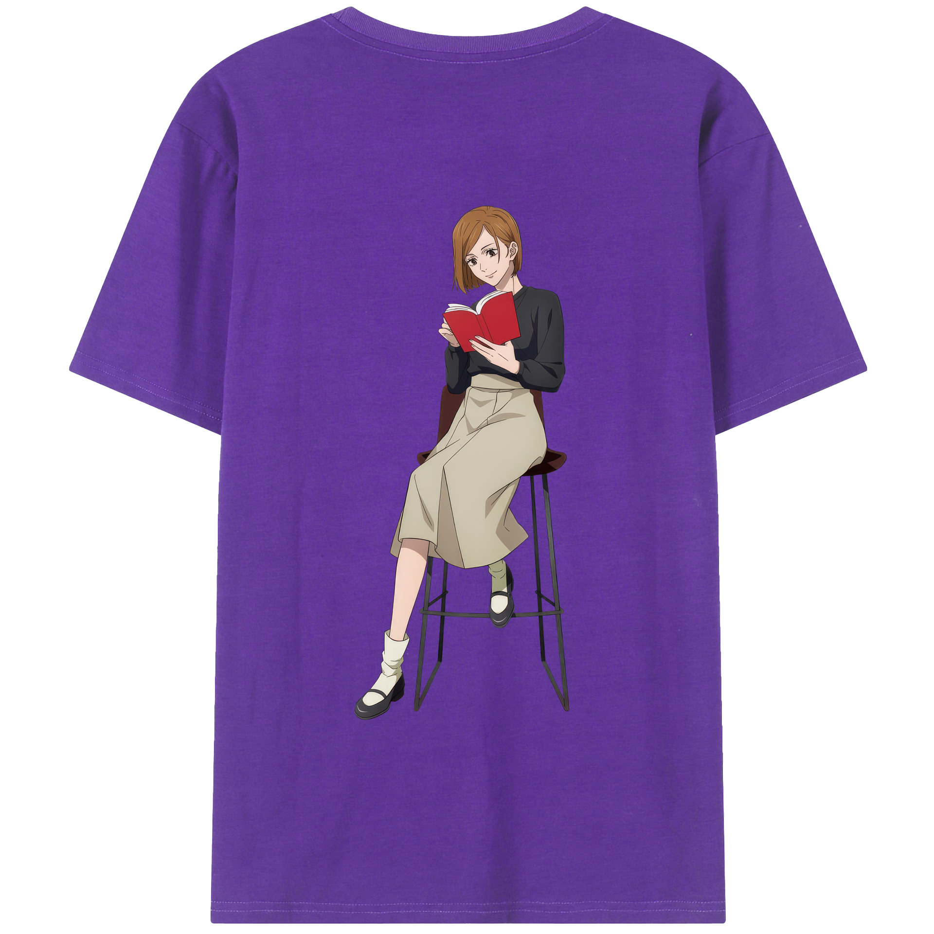 （画像用） 呪術廻戦 Jujutsu Kaisen 綿100％半袖Tシャツ（背面プリント）