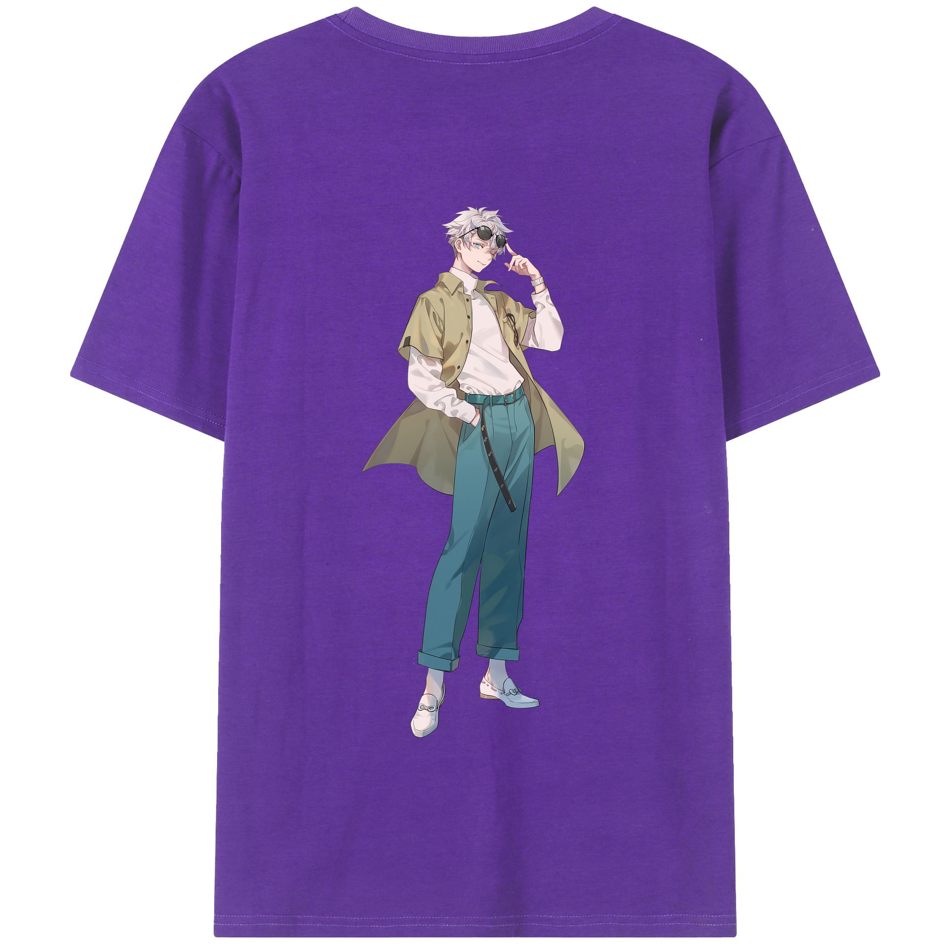 （画像用） 呪術廻戦 Jujutsu Kaisen 綿100％半袖Tシャツ（背面プリント）