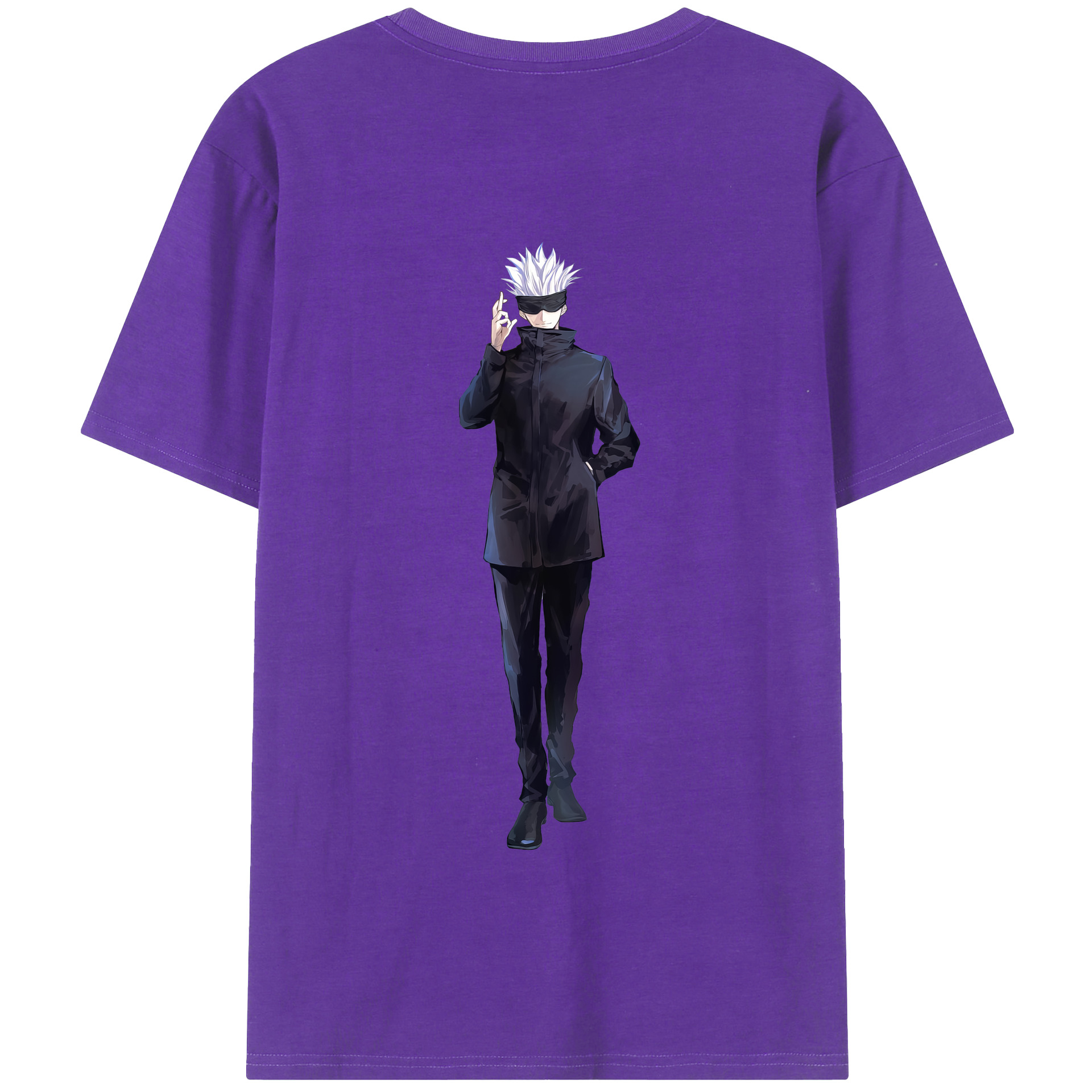 （画像用） 呪術廻戦 Jujutsu Kaisen 綿100％半袖Tシャツ（背面プリント）
