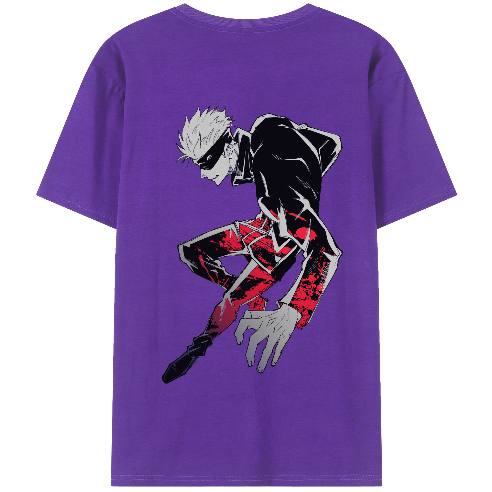 （画像用） 呪術廻戦 Jujutsu Kaisen 綿100％半袖Tシャツ（背面プリント）