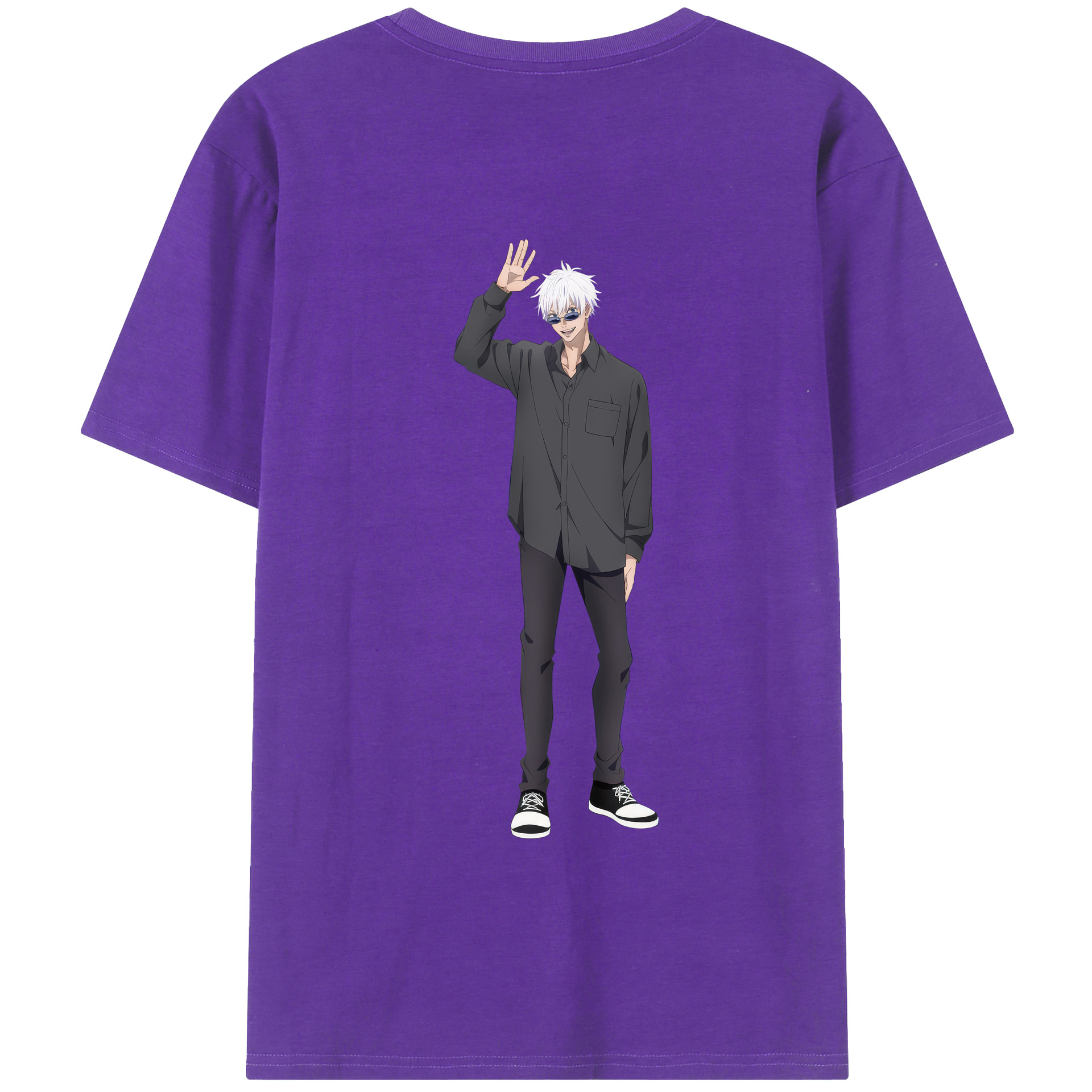（画像用） 呪術廻戦 Jujutsu Kaisen 綿100％半袖Tシャツ（背面プリント）