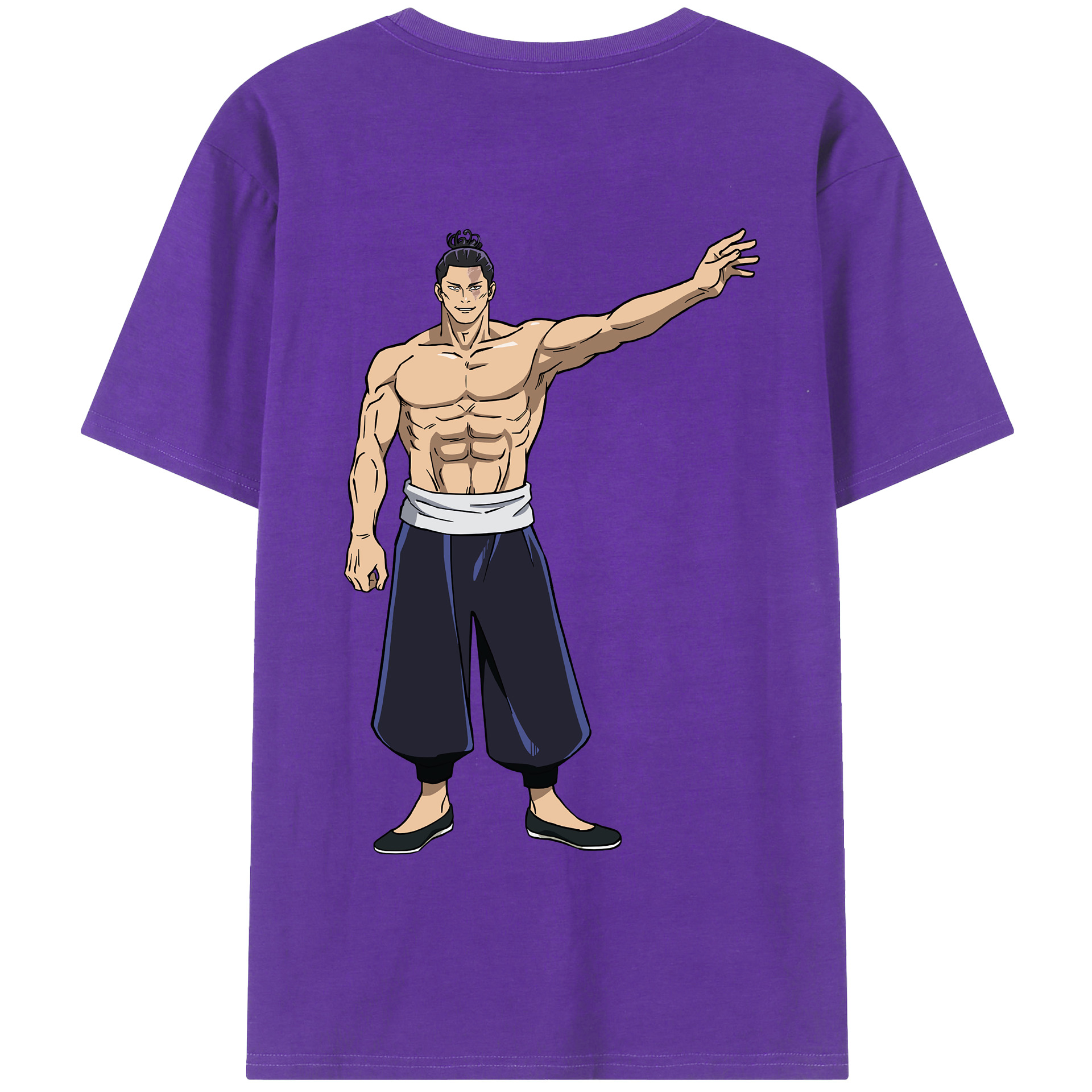 （画像用） 呪術廻戦 Jujutsu Kaisen 綿100％半袖Tシャツ（背面プリント）