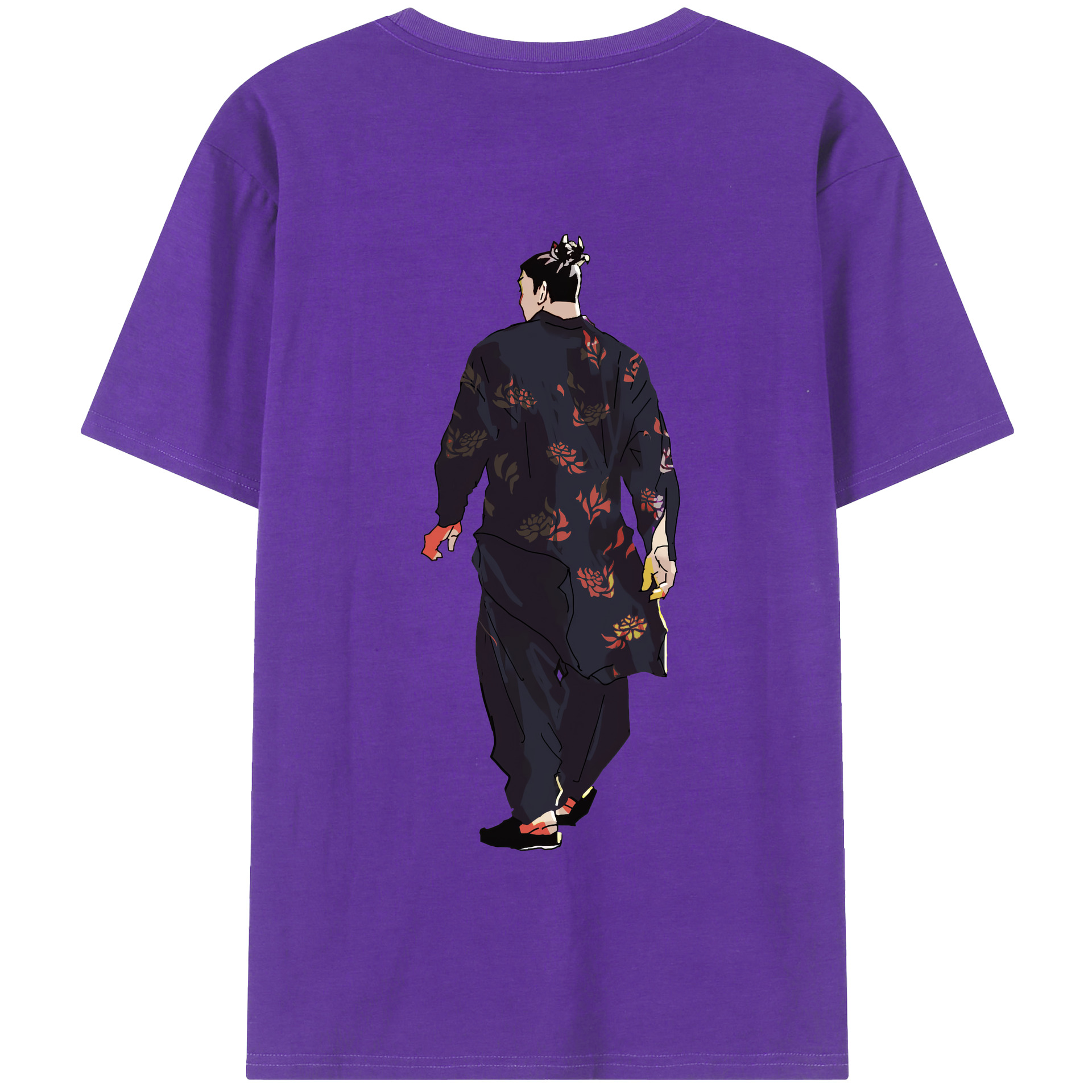 （画像用） 呪術廻戦 Jujutsu Kaisen 綿100％半袖Tシャツ（背面プリント）