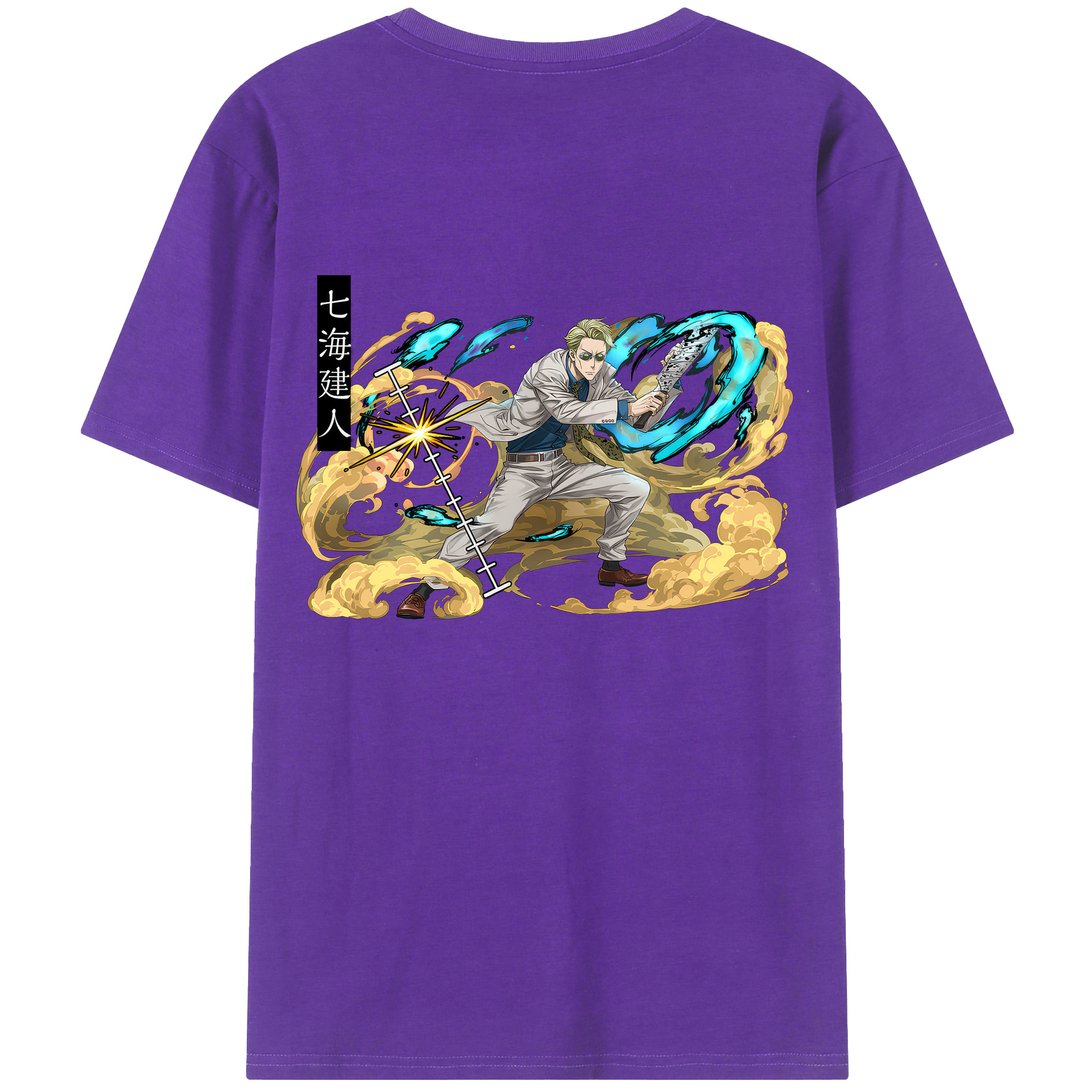 （画像用） 呪術廻戦 Jujutsu Kaisen 綿100％半袖Tシャツ（背面プリント）
