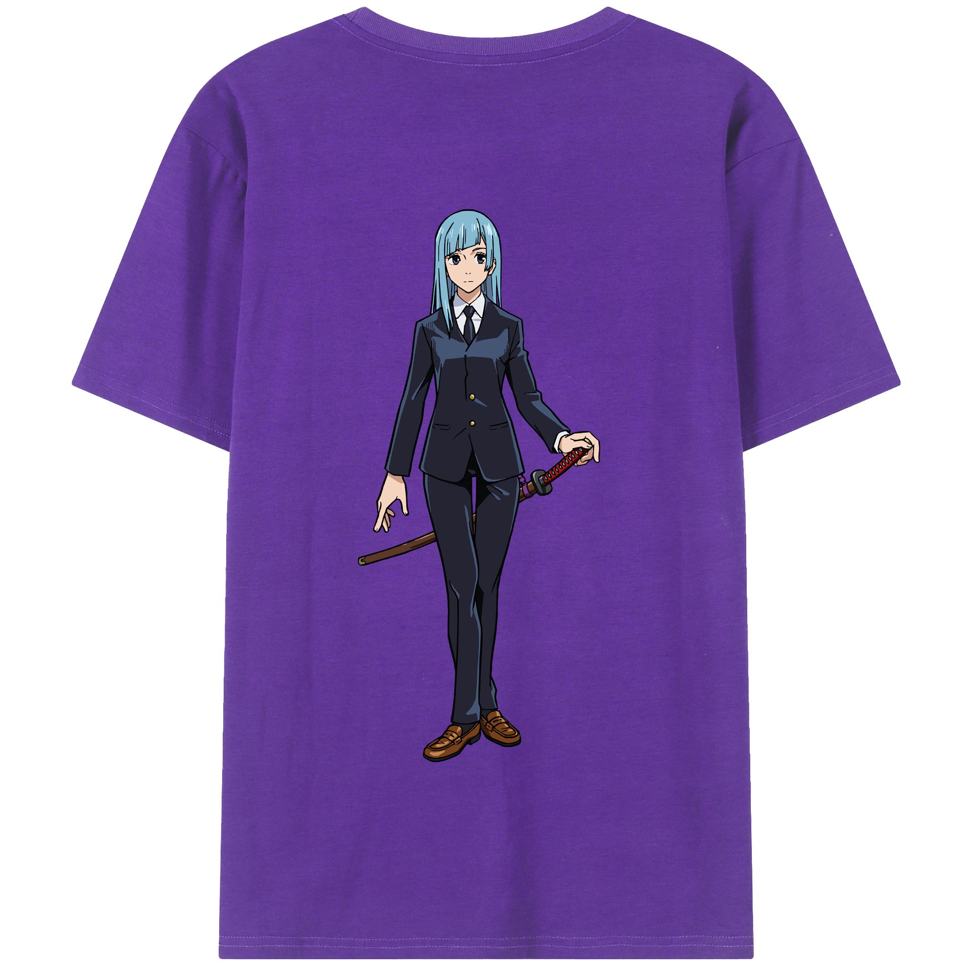 （画像用） 呪術廻戦 Jujutsu Kaisen 綿100％半袖Tシャツ（背面プリント）
