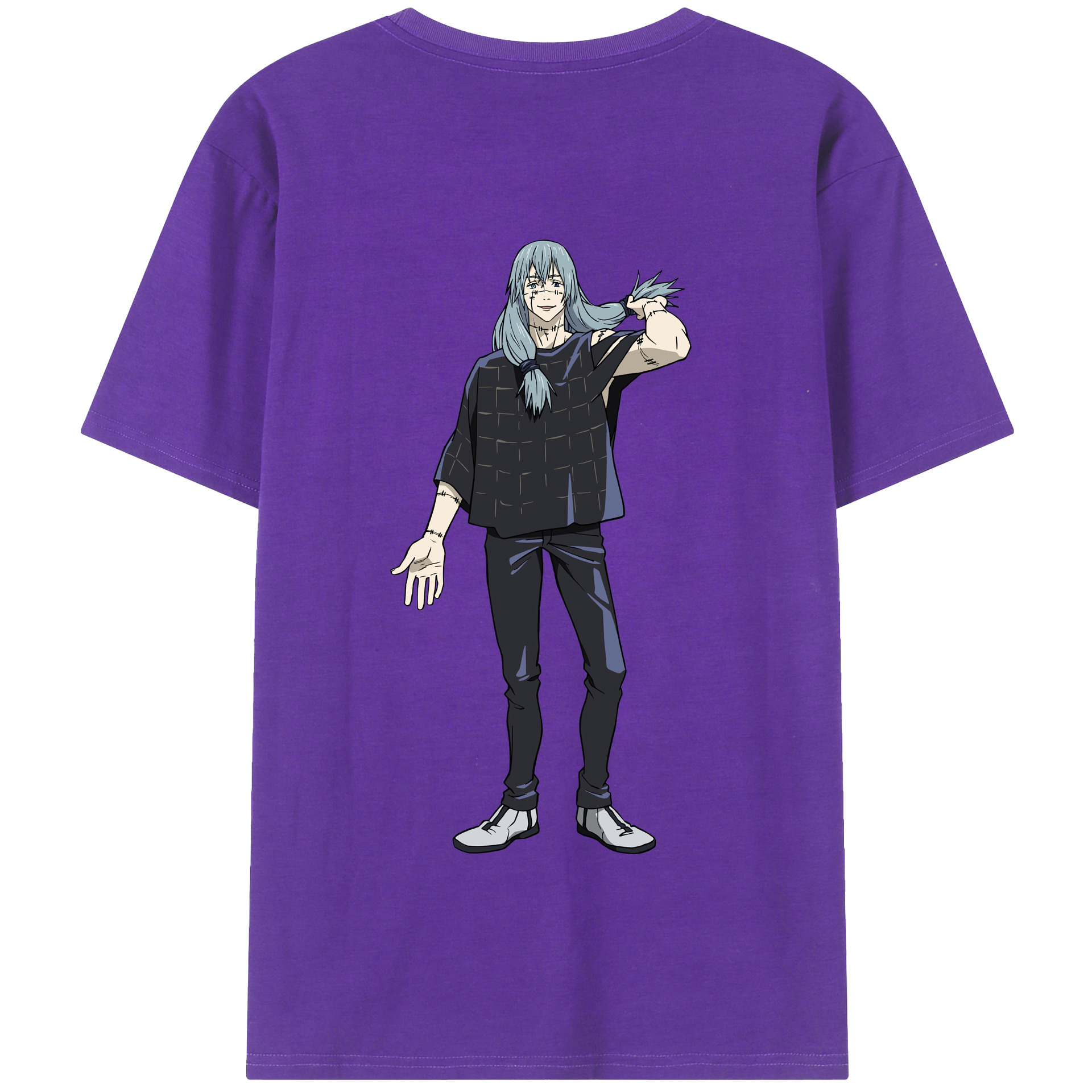 （画像用） 呪術廻戦 Jujutsu Kaisen 綿100％半袖Tシャツ（背面プリント）