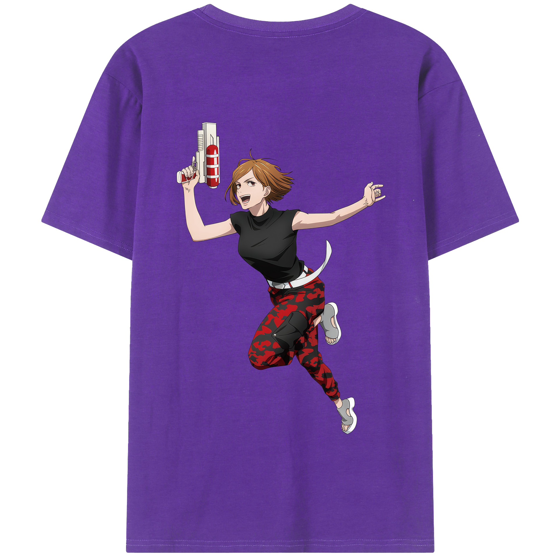 （画像用） 呪術廻戦 Jujutsu Kaisen 綿100％半袖Tシャツ（背面プリント）