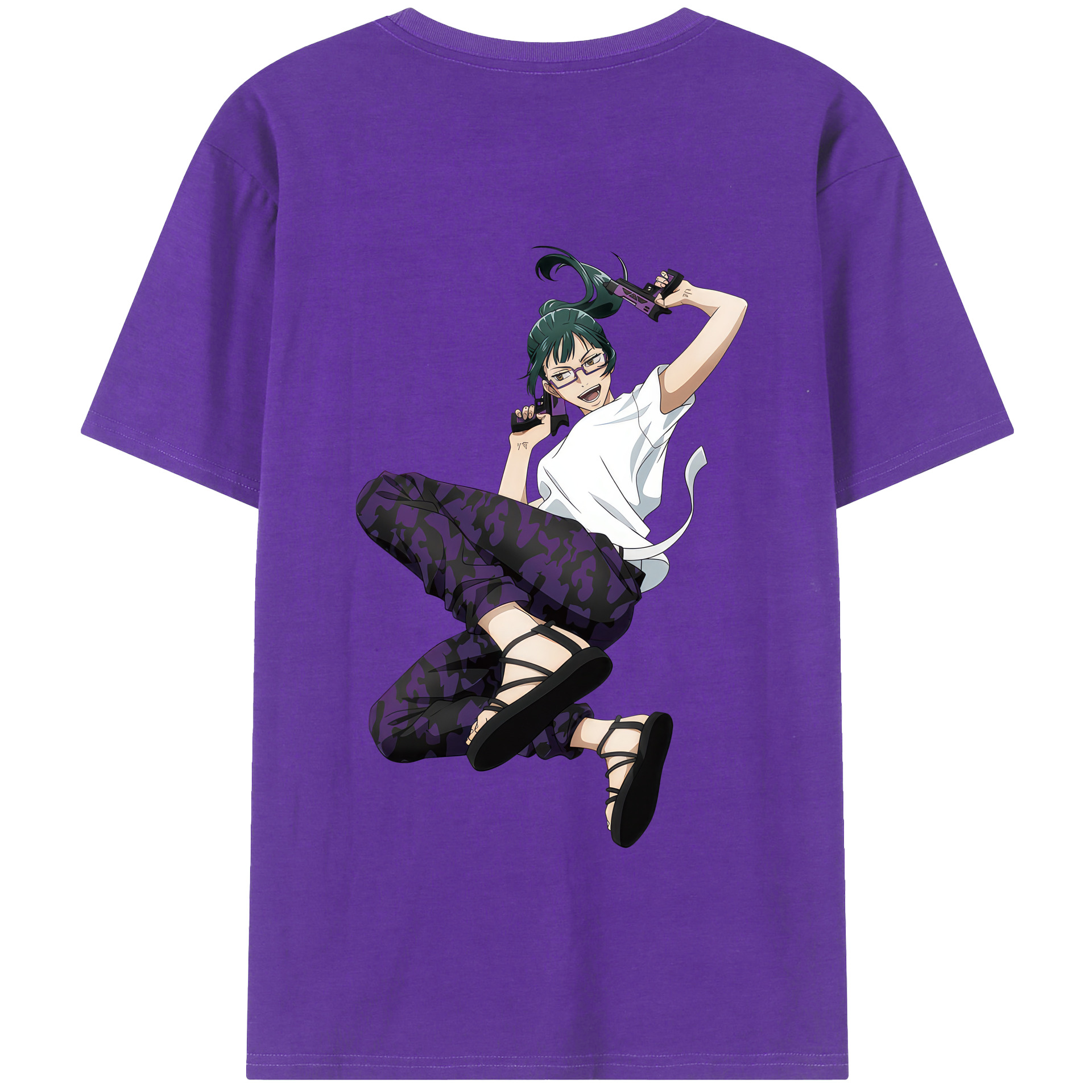 （画像用） 呪術廻戦 Jujutsu Kaisen 綿100％半袖Tシャツ（背面プリント）