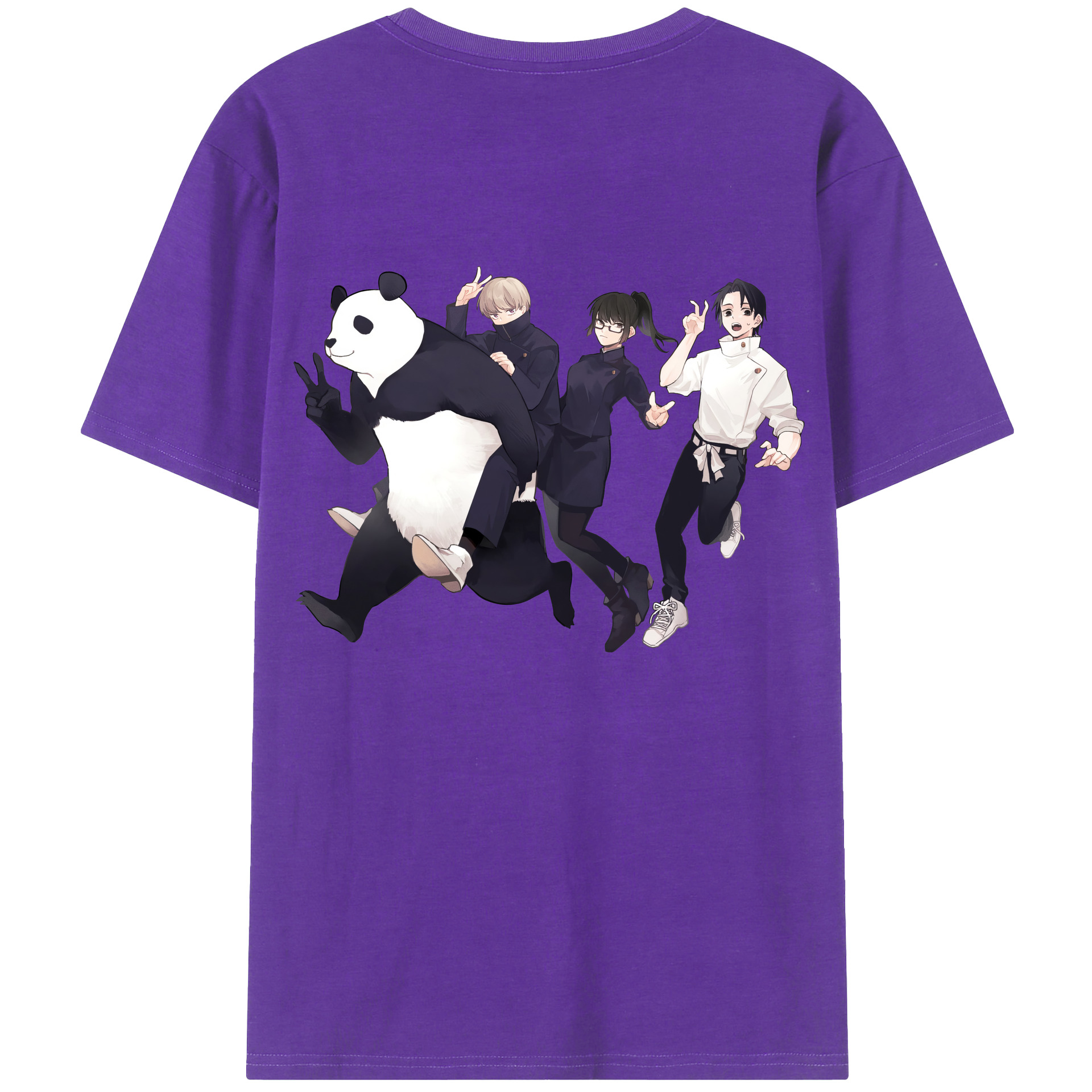 （画像用） 呪術廻戦 Jujutsu Kaisen 綿100％半袖Tシャツ（背面プリント）
