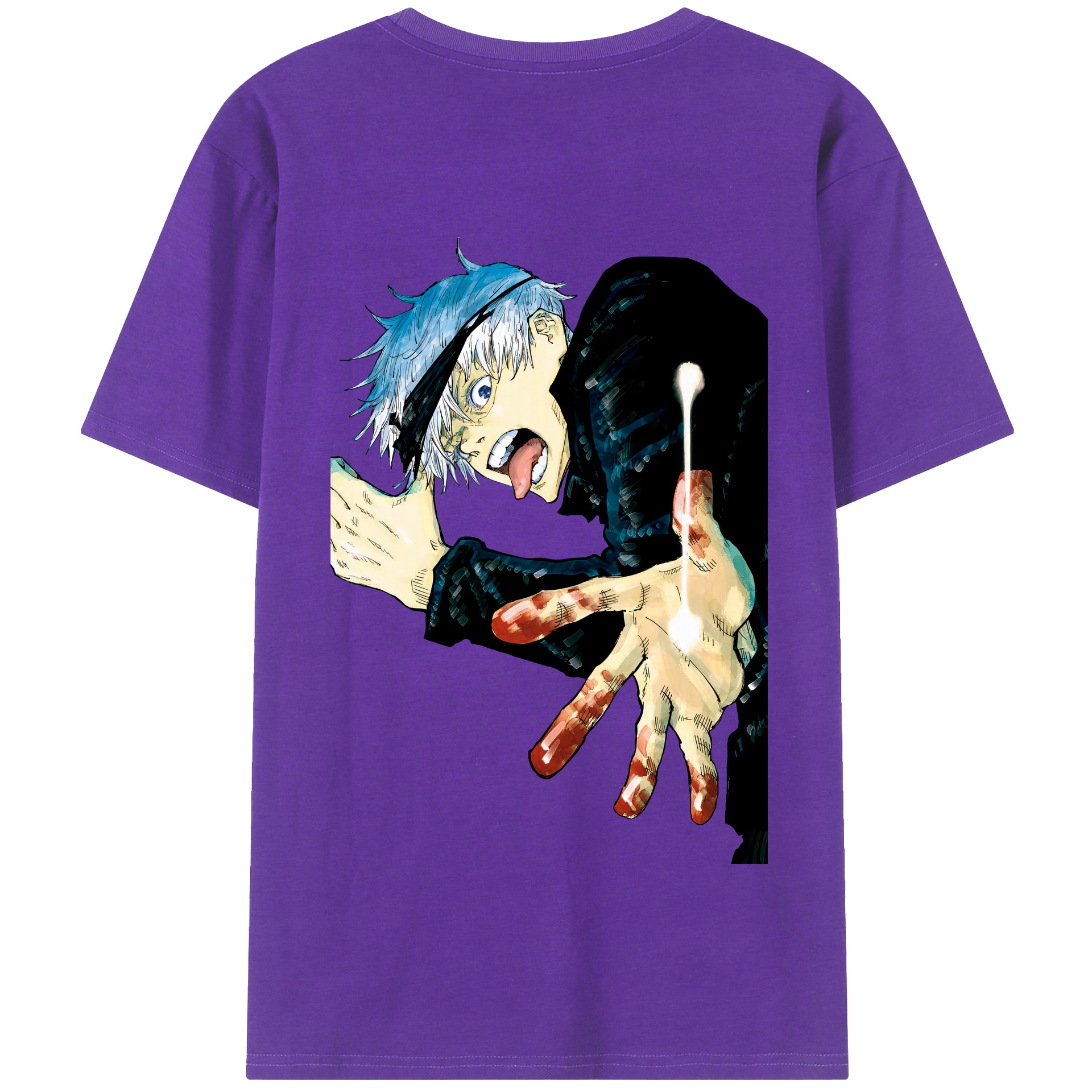 （画像用） 呪術廻戦 Jujutsu Kaisen 綿100％半袖Tシャツ（背面プリント）