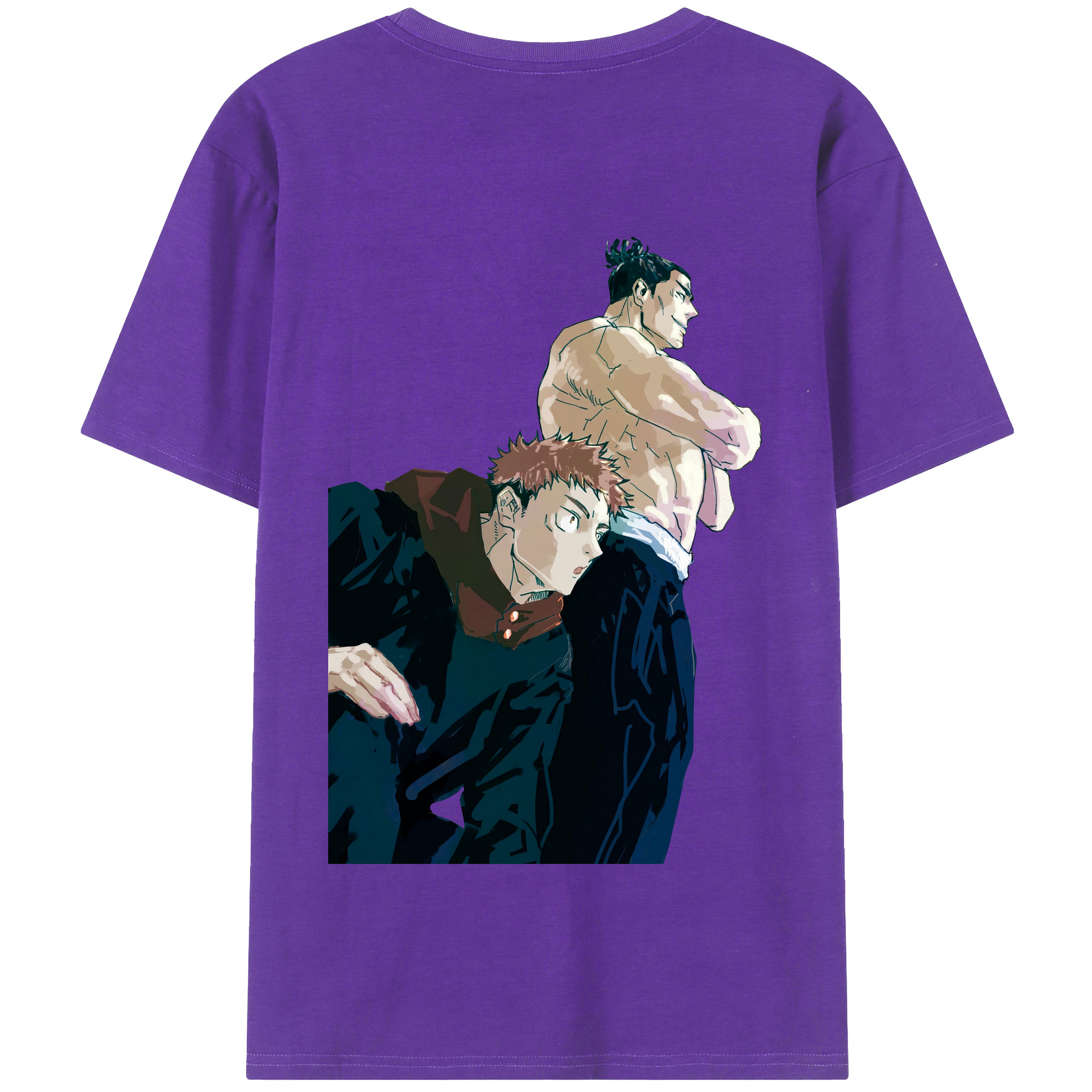 （画像用） 呪術廻戦 Jujutsu Kaisen 綿100％半袖Tシャツ（背面プリント）